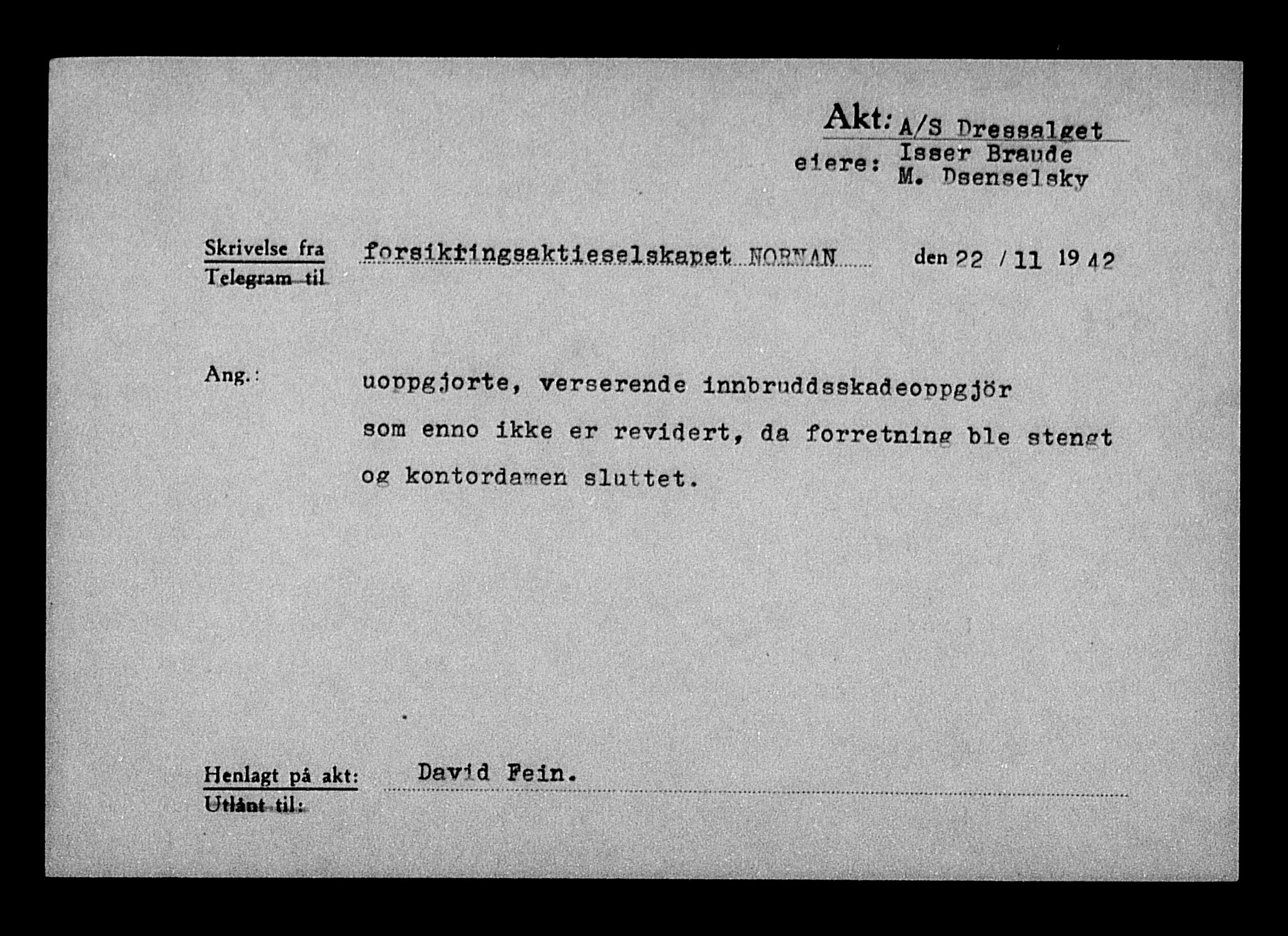 Justisdepartementet, Tilbakeføringskontoret for inndratte formuer, AV/RA-S-1564/H/Hc/Hcc/L0928: --, 1945-1947, p. 52