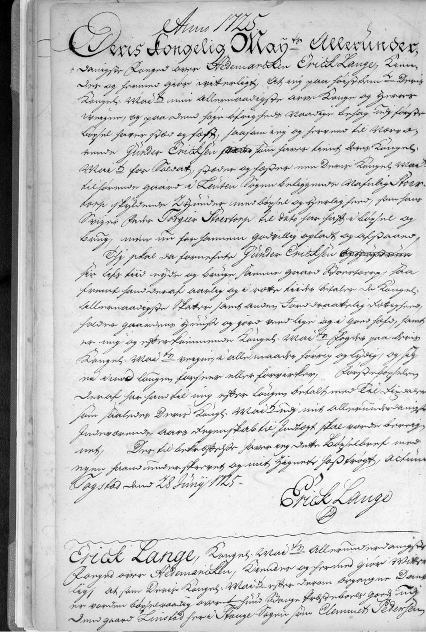 Hedemarken fogderi, AV/SAH-FOGDH-001/F/Fb/Fba/L0001: Bygselprotokoll, 1711-1797, p. 15b