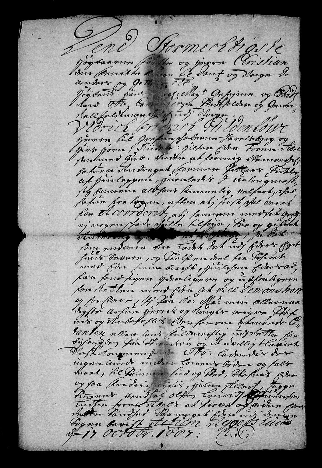Stattholderembetet 1572-1771, RA/EA-2870/Af/L0002: Avskrifter av vedlegg til originale supplikker, nummerert i samsvar med supplikkbøkene, 1687-1689, p. 11