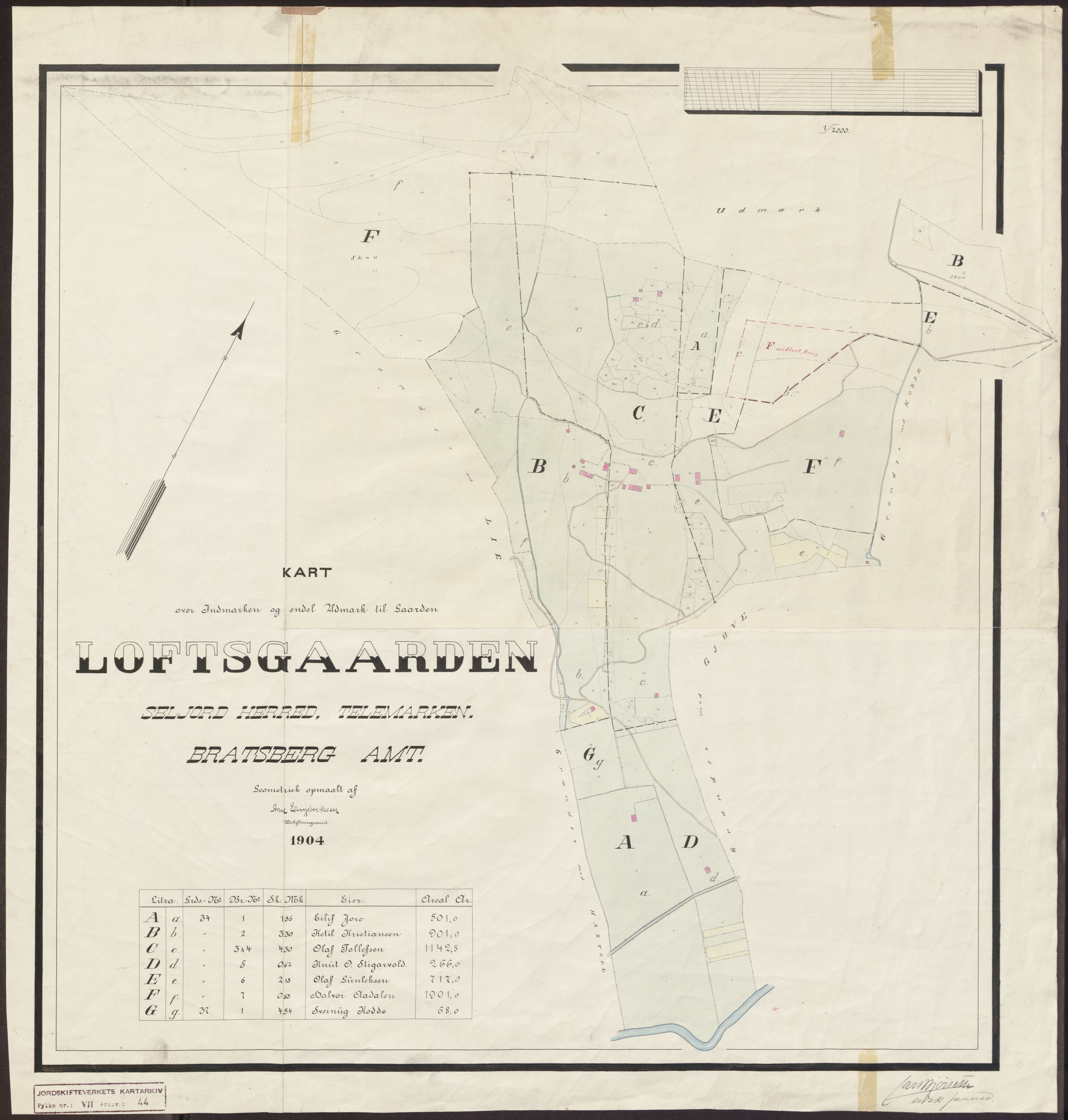 Jordskifteverkets kartarkiv, AV/RA-S-3929/T, 1859-1988, p. 54