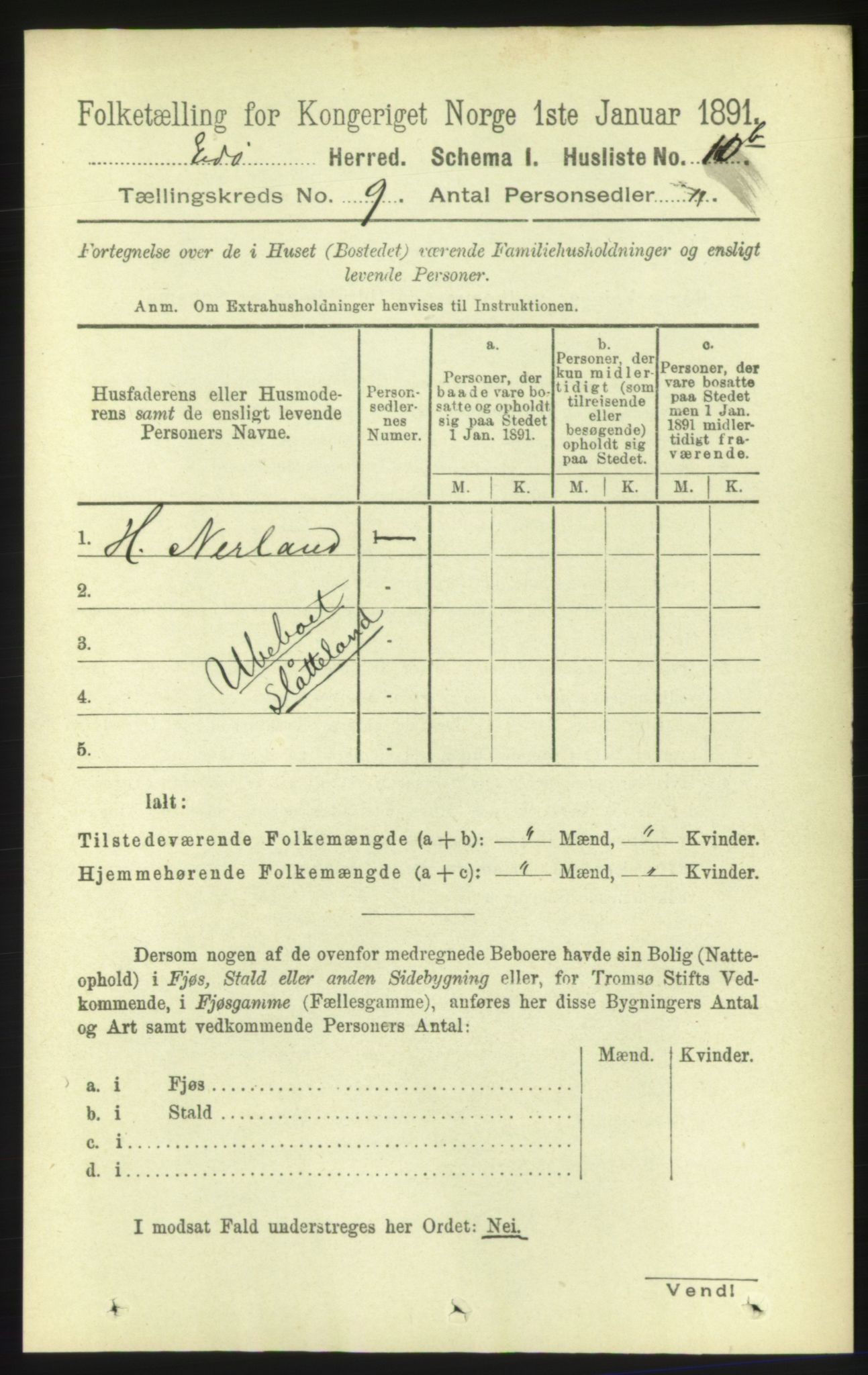 RA, 1891 census for 1573 Edøy, 1891, p. 2278