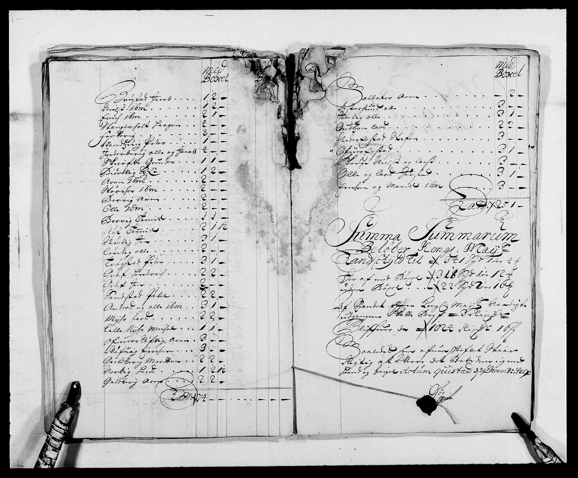 Rentekammeret inntil 1814, Reviderte regnskaper, Fogderegnskap, RA/EA-4092/R63/L4307: Fogderegnskap Inderøy, 1690-1691, p. 153
