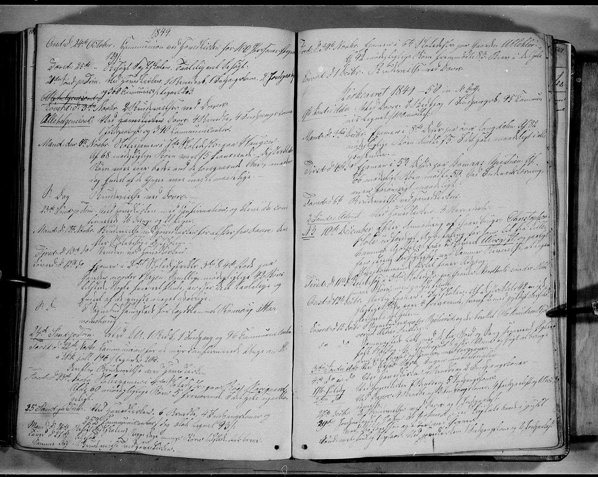 Lesja prestekontor, SAH/PREST-068/H/Ha/Haa/L0006: Parish register (official) no. 6B, 1843-1854
