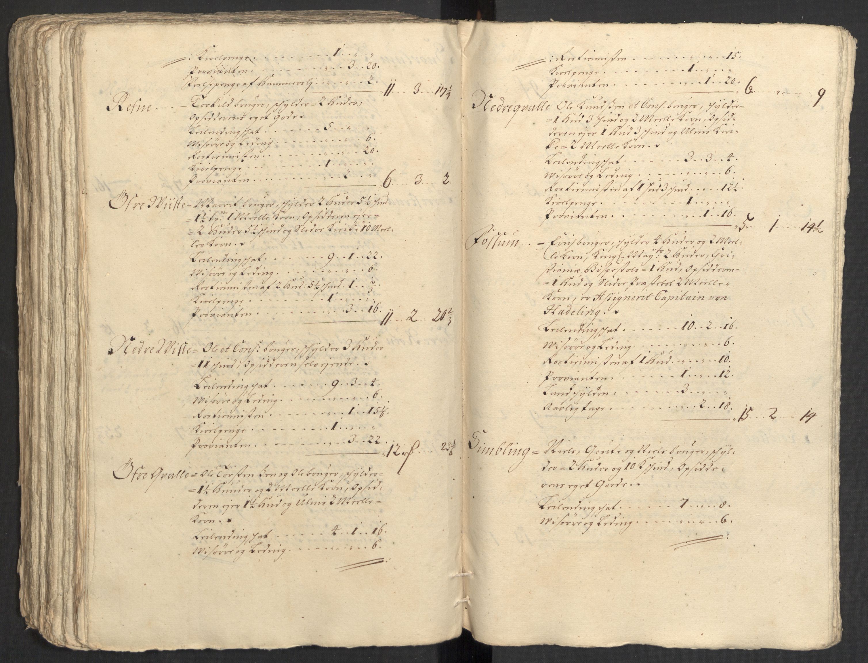 Rentekammeret inntil 1814, Reviderte regnskaper, Fogderegnskap, AV/RA-EA-4092/R18/L1306: Fogderegnskap Hadeland, Toten og Valdres, 1709, p. 252