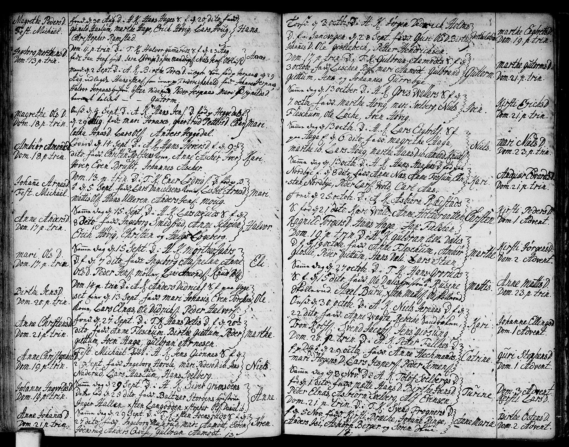 Asker prestekontor Kirkebøker, SAO/A-10256a/F/Fa/L0001: Parish register (official) no. I 1, 1726-1744, p. 51