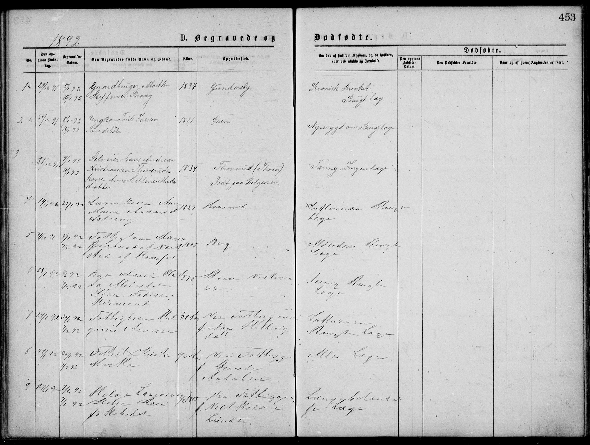 Norderhov kirkebøker, SAKO/A-237/G/Gb/L0001: Parish register (copy) no. II 1, 1876-1899, p. 453