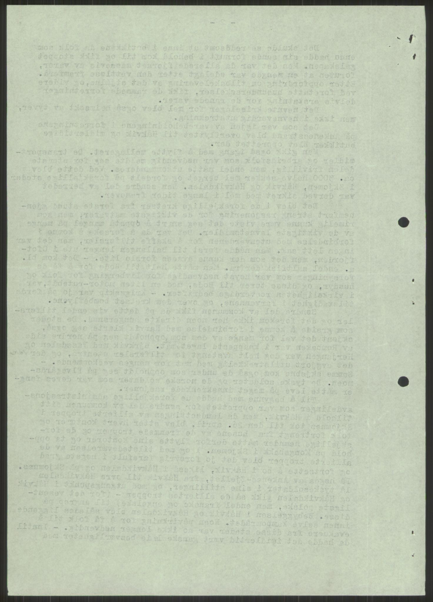 Forsvaret, Forsvarets krigshistoriske avdeling, RA/RAFA-2017/Y/Ya/L0017: II-C-11-31 - Fylkesmenn.  Rapporter om krigsbegivenhetene 1940., 1940, p. 30