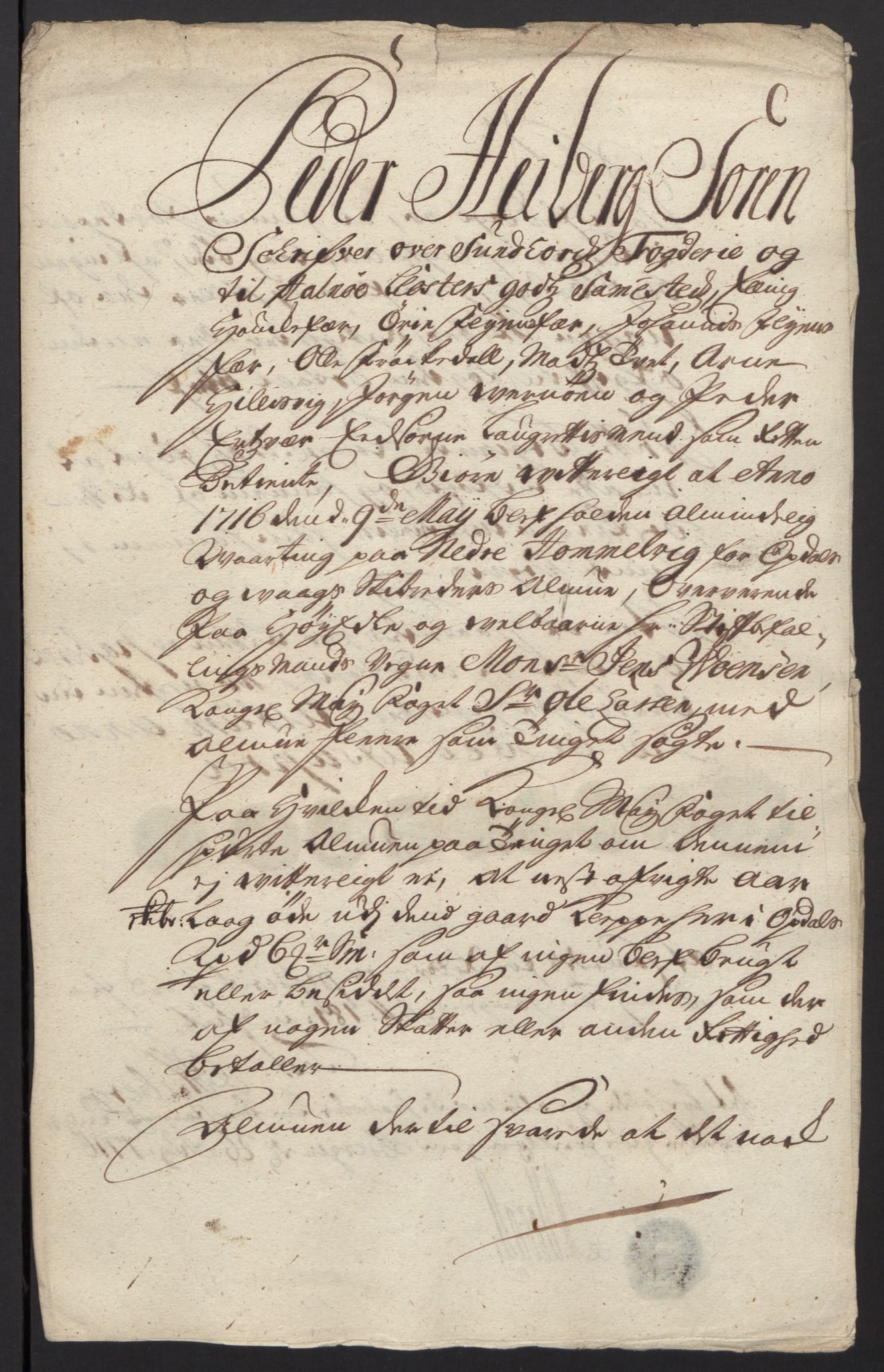 Rentekammeret inntil 1814, Reviderte regnskaper, Fogderegnskap, AV/RA-EA-4092/R48/L2991: Fogderegnskap Sunnhordland og Hardanger, 1715, p. 361