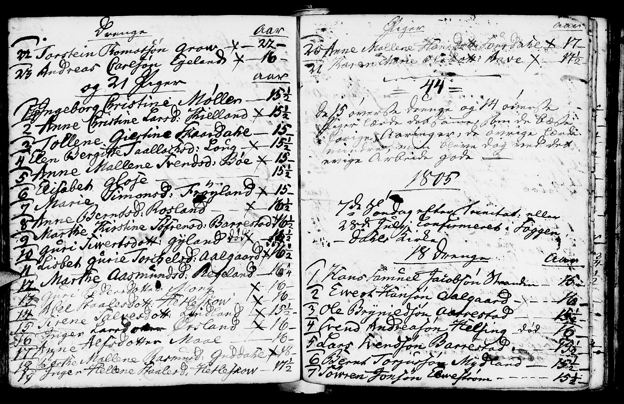 Sokndal sokneprestkontor, AV/SAST-A-101808: Parish register (official) no. A 4, 1762-1811