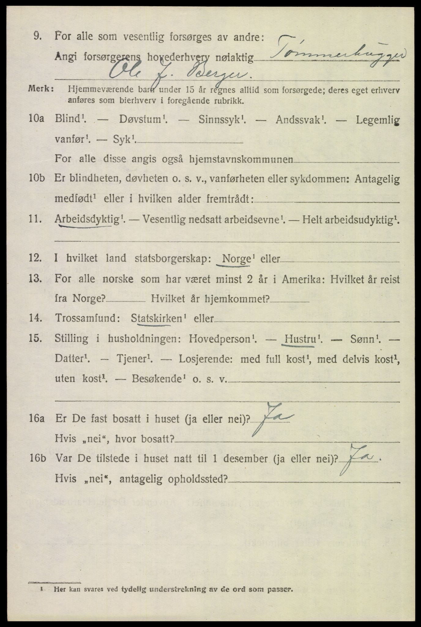 SAH, 1920 census for Øvre Rendal, 1920, p. 3782