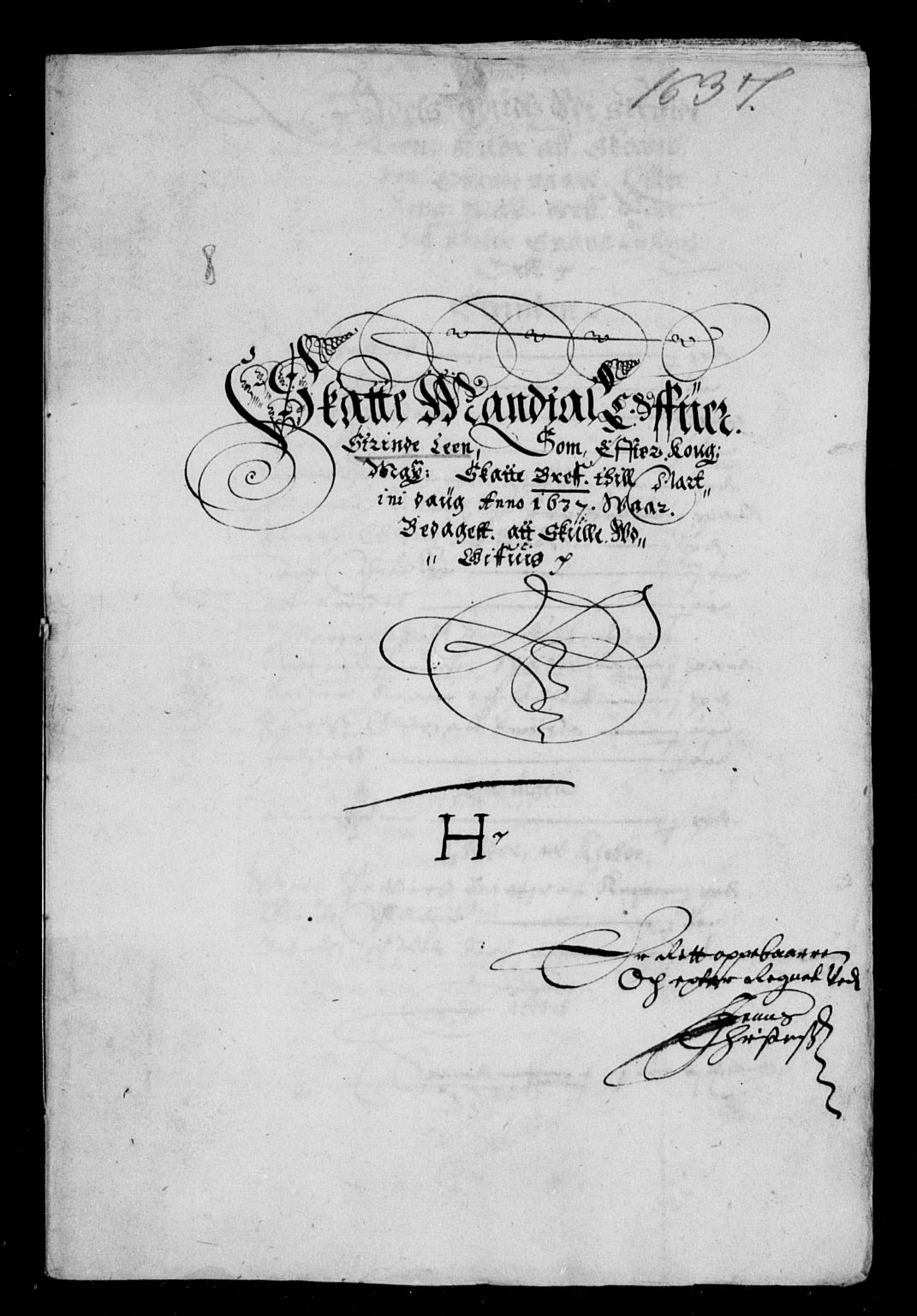 Rentekammeret inntil 1814, Reviderte regnskaper, Lensregnskaper, AV/RA-EA-5023/R/Rb/Rbw/L0061: Trondheim len, 1637-1638