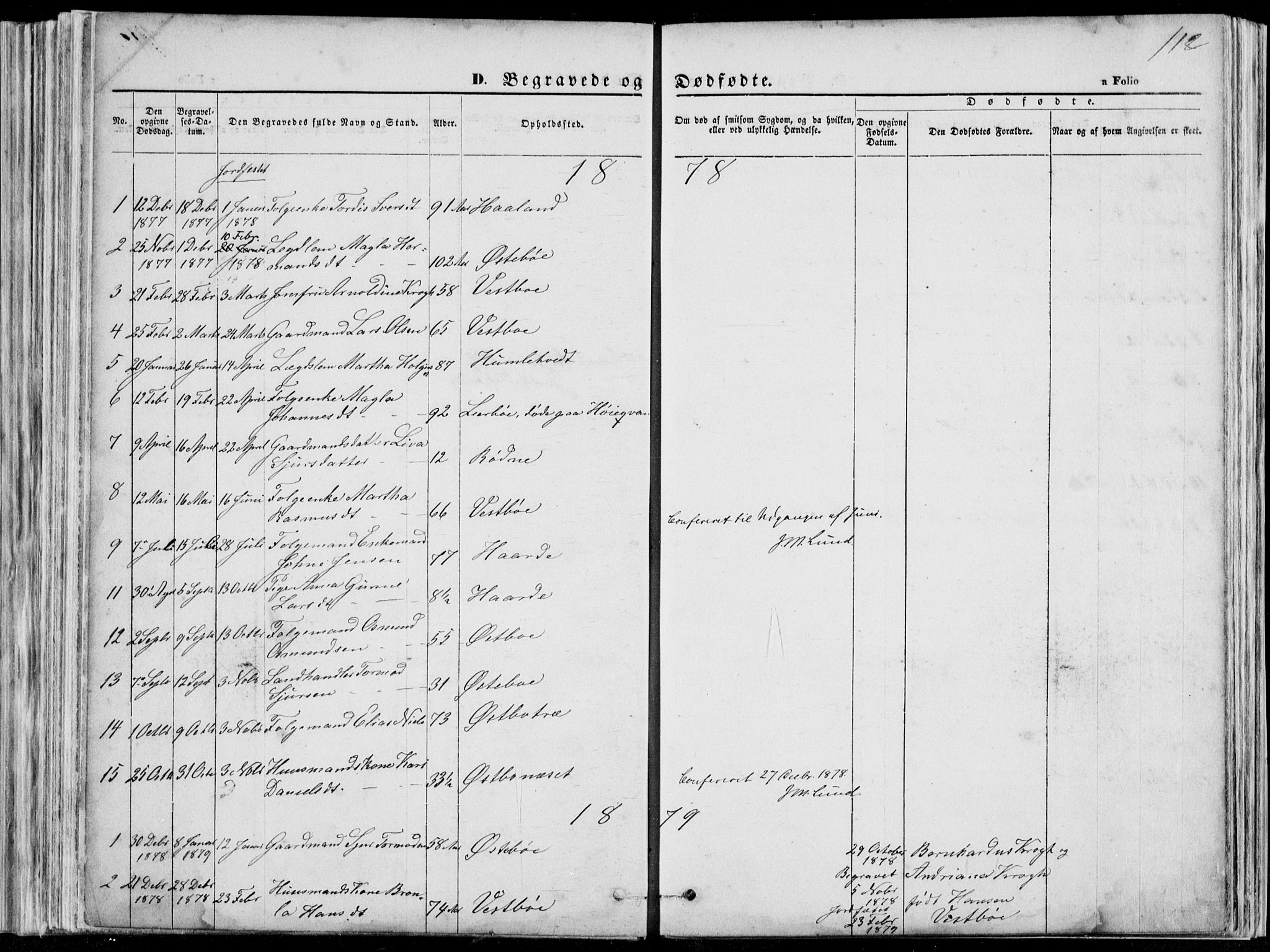 Vikedal sokneprestkontor, SAST/A-101840/01/V: Parish register (copy) no. B 10, 1864-1926, p. 112