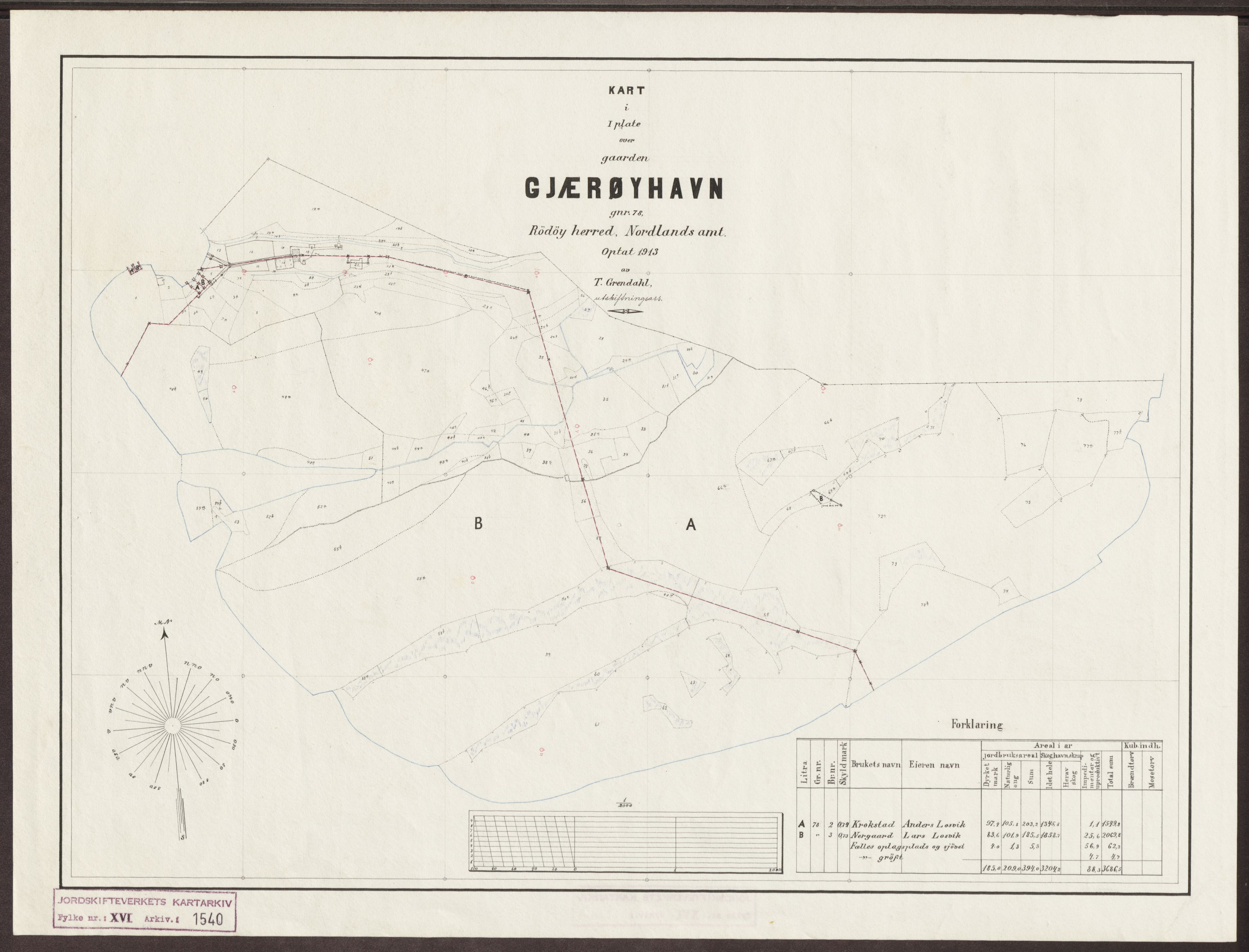 Jordskifteverkets kartarkiv, AV/RA-S-3929/T, 1859-1988, p. 1753