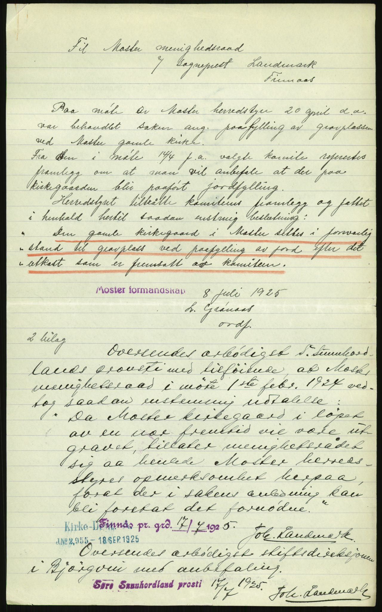 Kirke- og undervisningsdepartementet, Kontoret  for kirke og geistlighet A, AV/RA-S-1007/F/Fb/L0024: Finnås (gml. Føyen) - Fiskum se Eiker, 1838-1961, p. 1016