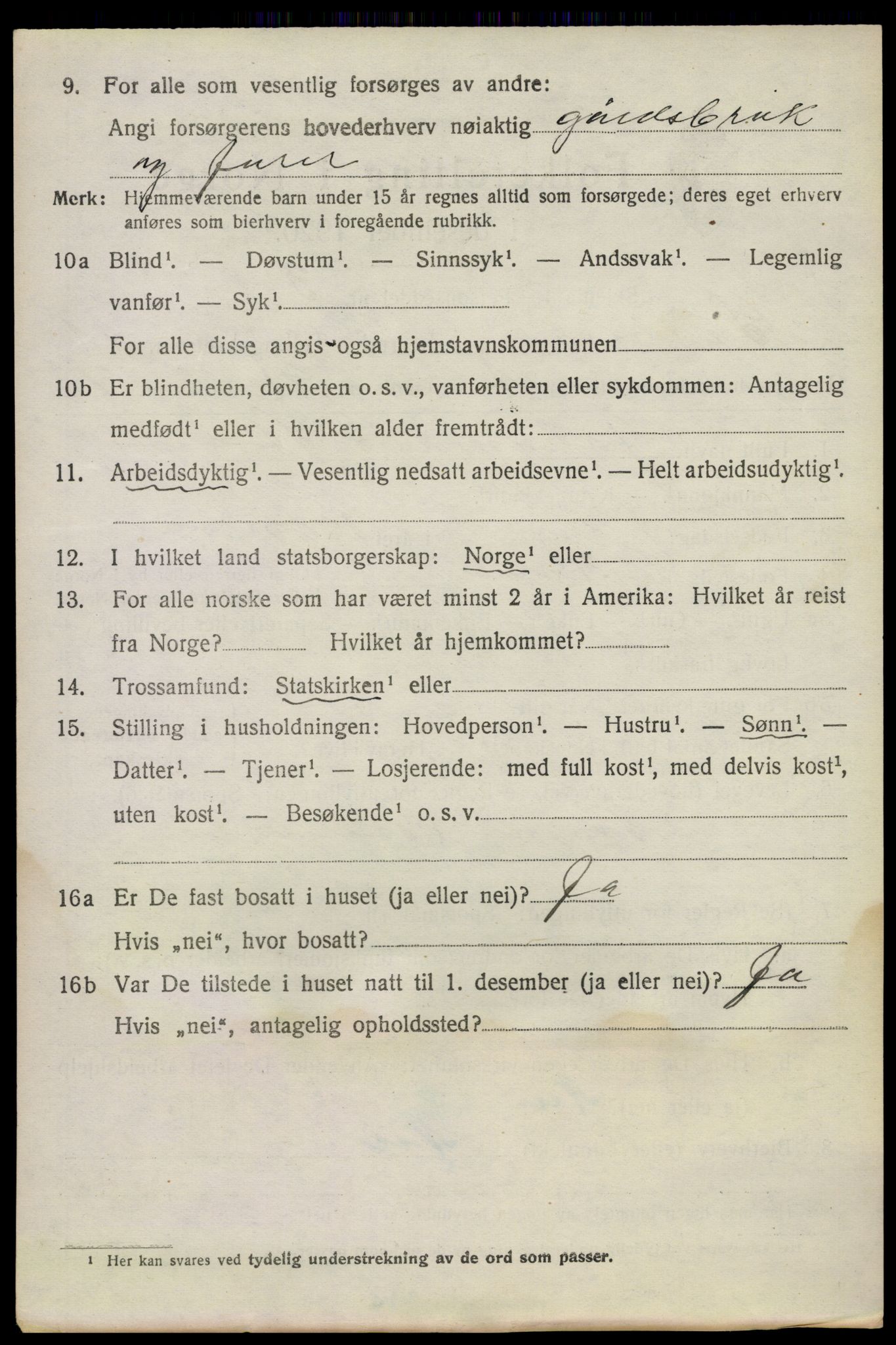 SAKO, 1920 census for Sauherad, 1920, p. 8038