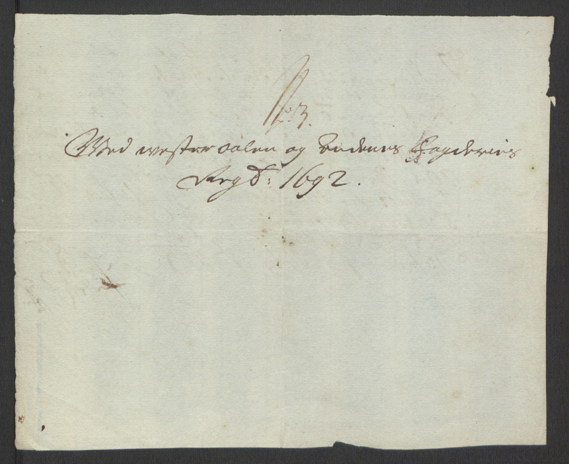 Rentekammeret inntil 1814, Reviderte regnskaper, Fogderegnskap, AV/RA-EA-4092/R67/L4676: Fogderegnskap Vesterålen, Andenes og Lofoten, 1691-1693, p. 196