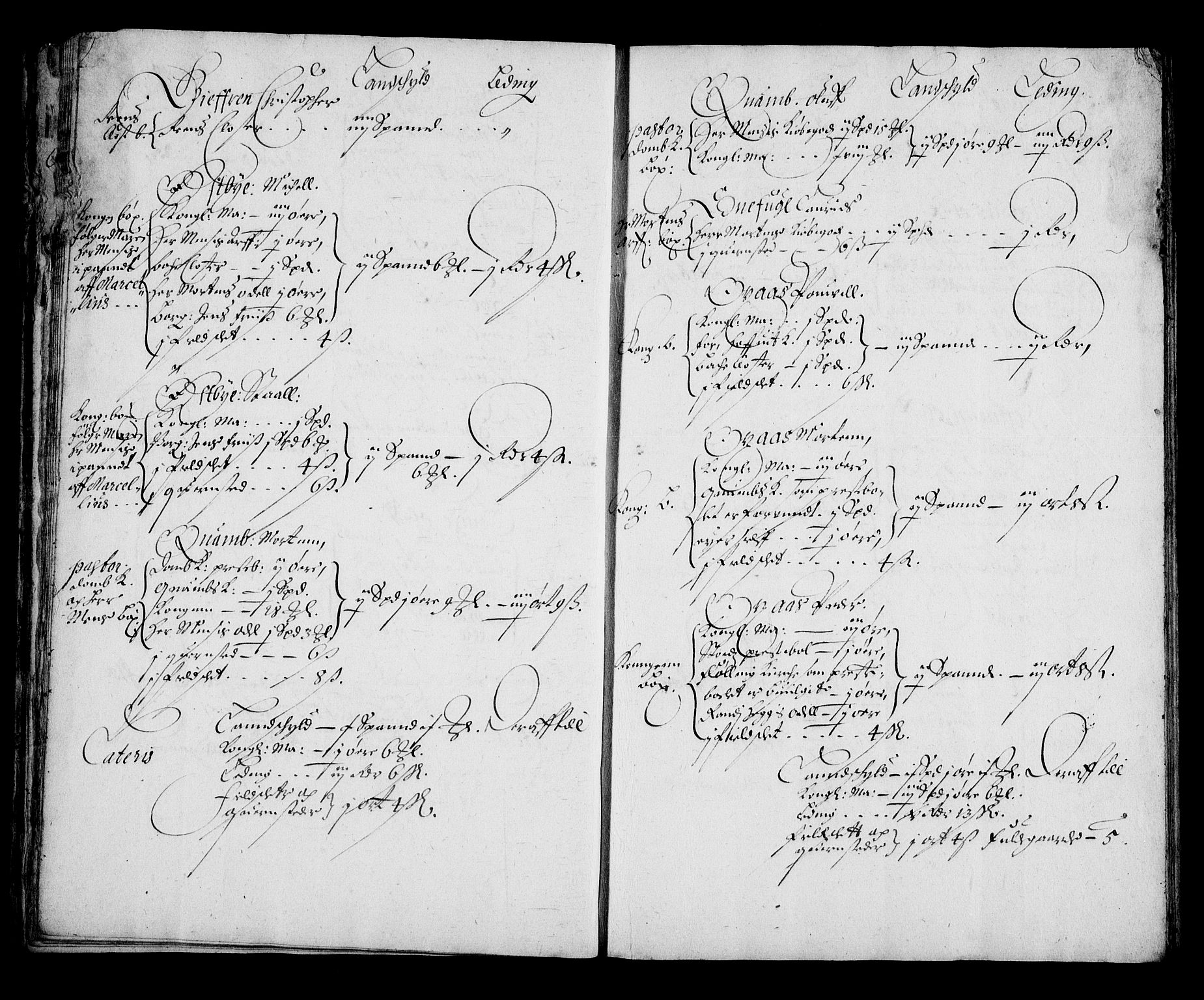 Rentekammeret inntil 1814, Realistisk ordnet avdeling, AV/RA-EA-4070/N/Na/L0002/0007: [XI g]: Trondheims stifts jordebøker: / Inderøy fogderi, 1664