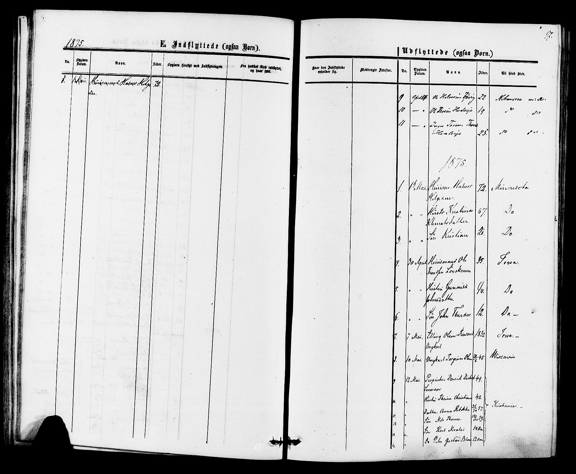 Ådal kirkebøker, AV/SAKO-A-248/F/Fa/L0002: Parish register (official) no. I 2, 1857-1883, p. 97