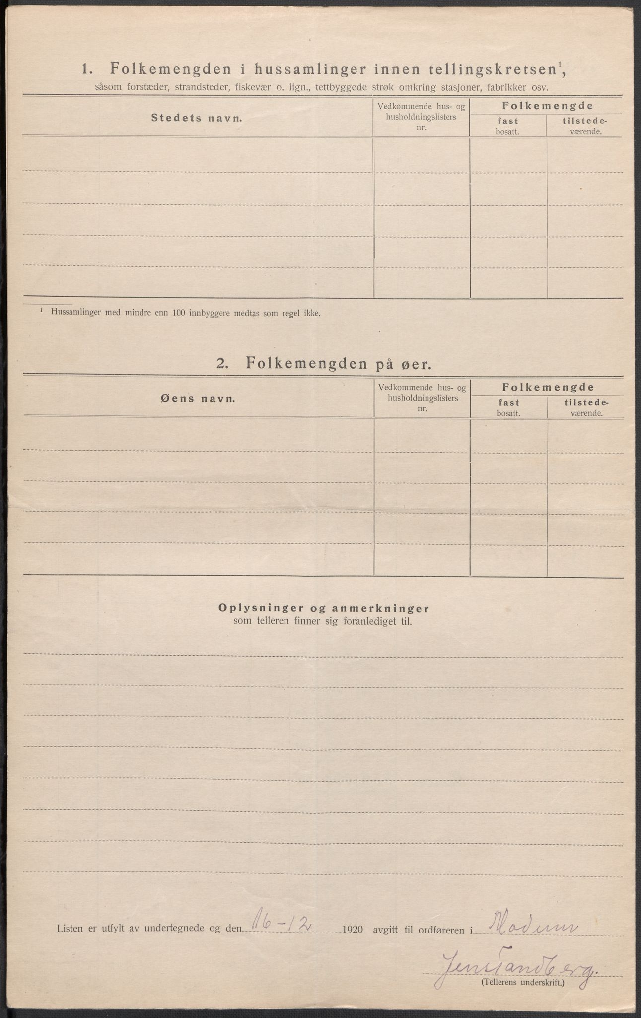 SAKO, 1920 census for Modum, 1920, p. 63