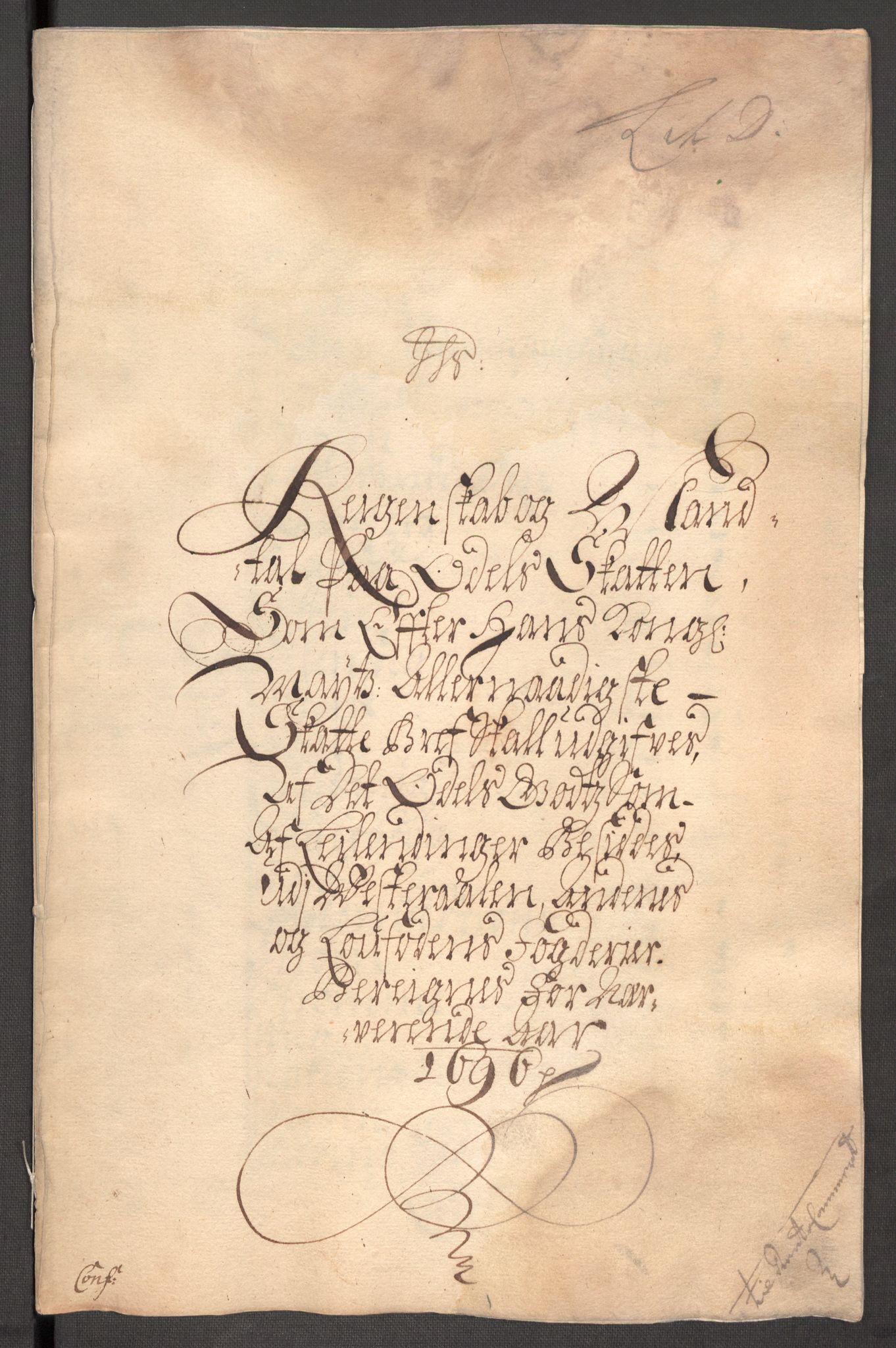 Rentekammeret inntil 1814, Reviderte regnskaper, Fogderegnskap, AV/RA-EA-4092/R67/L4678: Fogderegnskap Vesterålen, Andenes og Lofoten, 1696-1708, p. 48