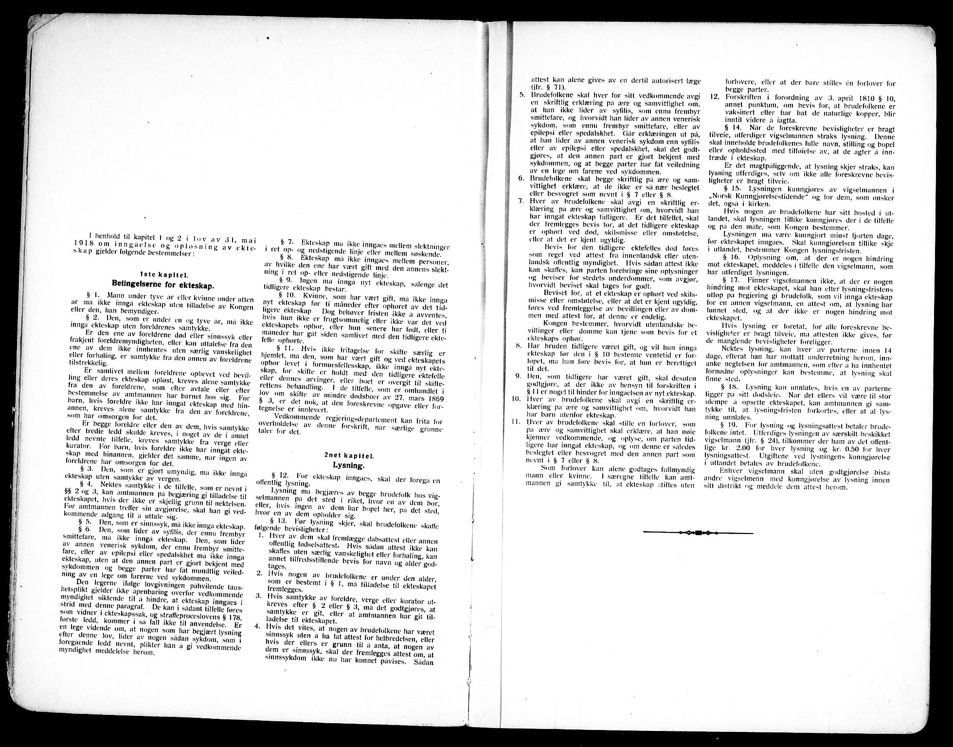 Nesodden prestekontor Kirkebøker, SAO/A-10013/H/Ha/L0001: Banns register no. 1, 1919-1947