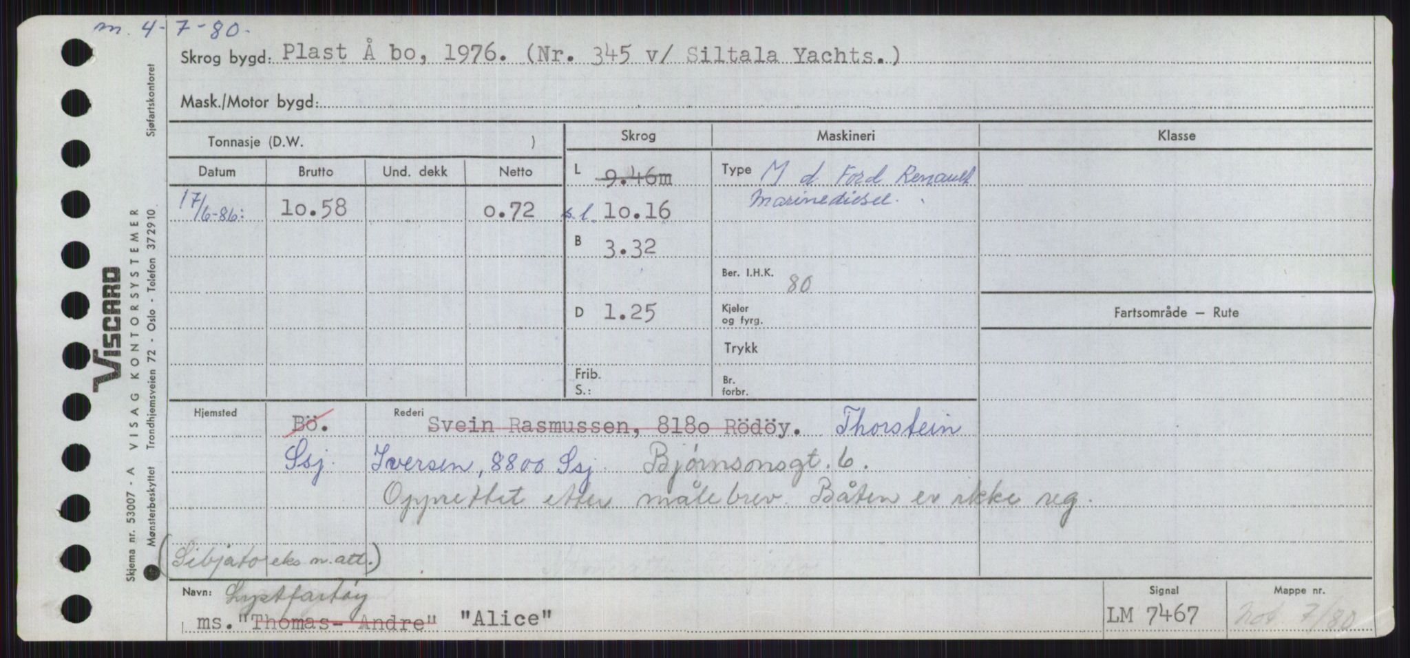 Sjøfartsdirektoratet med forløpere, Skipsmålingen, AV/RA-S-1627/H/Ha/L0001/0001: Fartøy, A-Eig / Fartøy A-Bjøn, p. 117