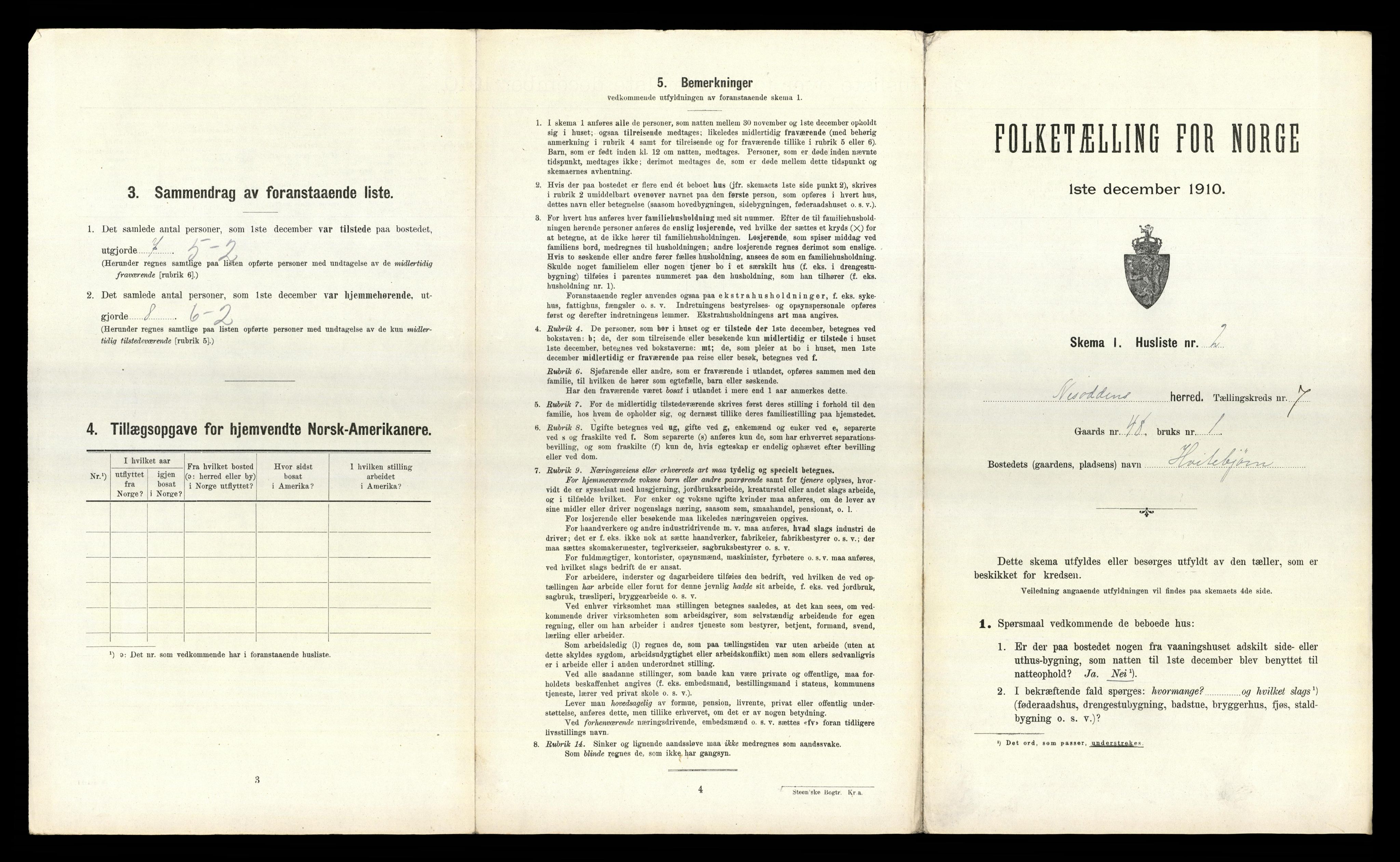 RA, 1910 census for Nesodden, 1910, p. 796