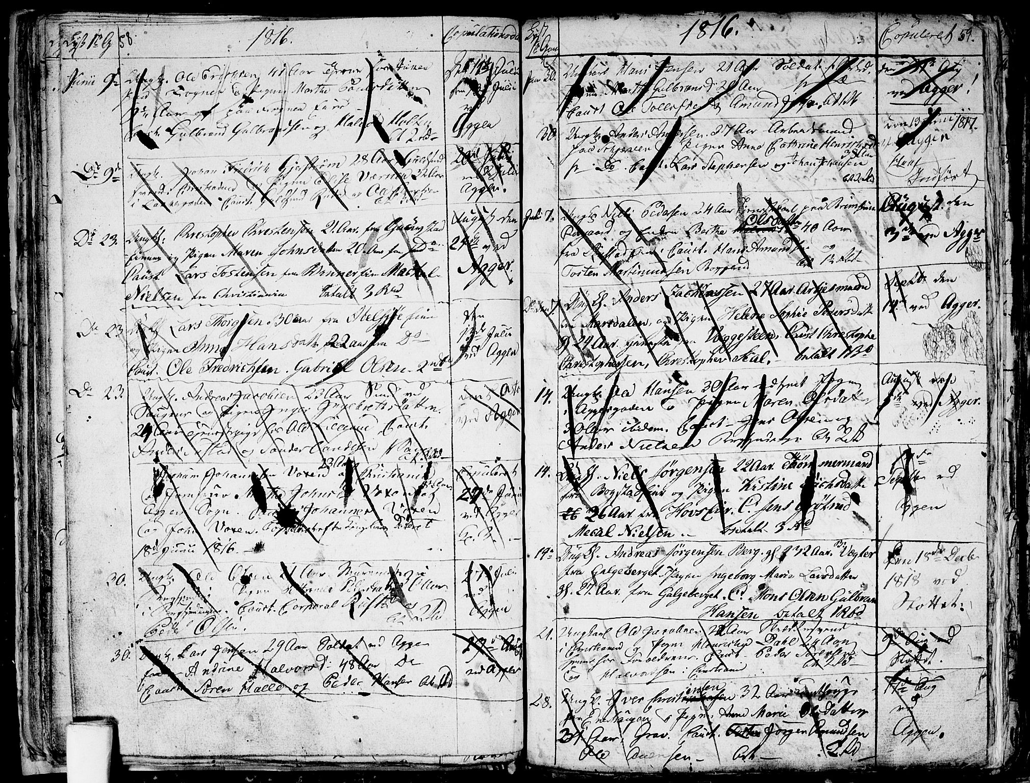 Aker prestekontor kirkebøker, AV/SAO-A-10861/G/L0001: Parish register (copy) no. 1, 1796-1826, p. 58-59