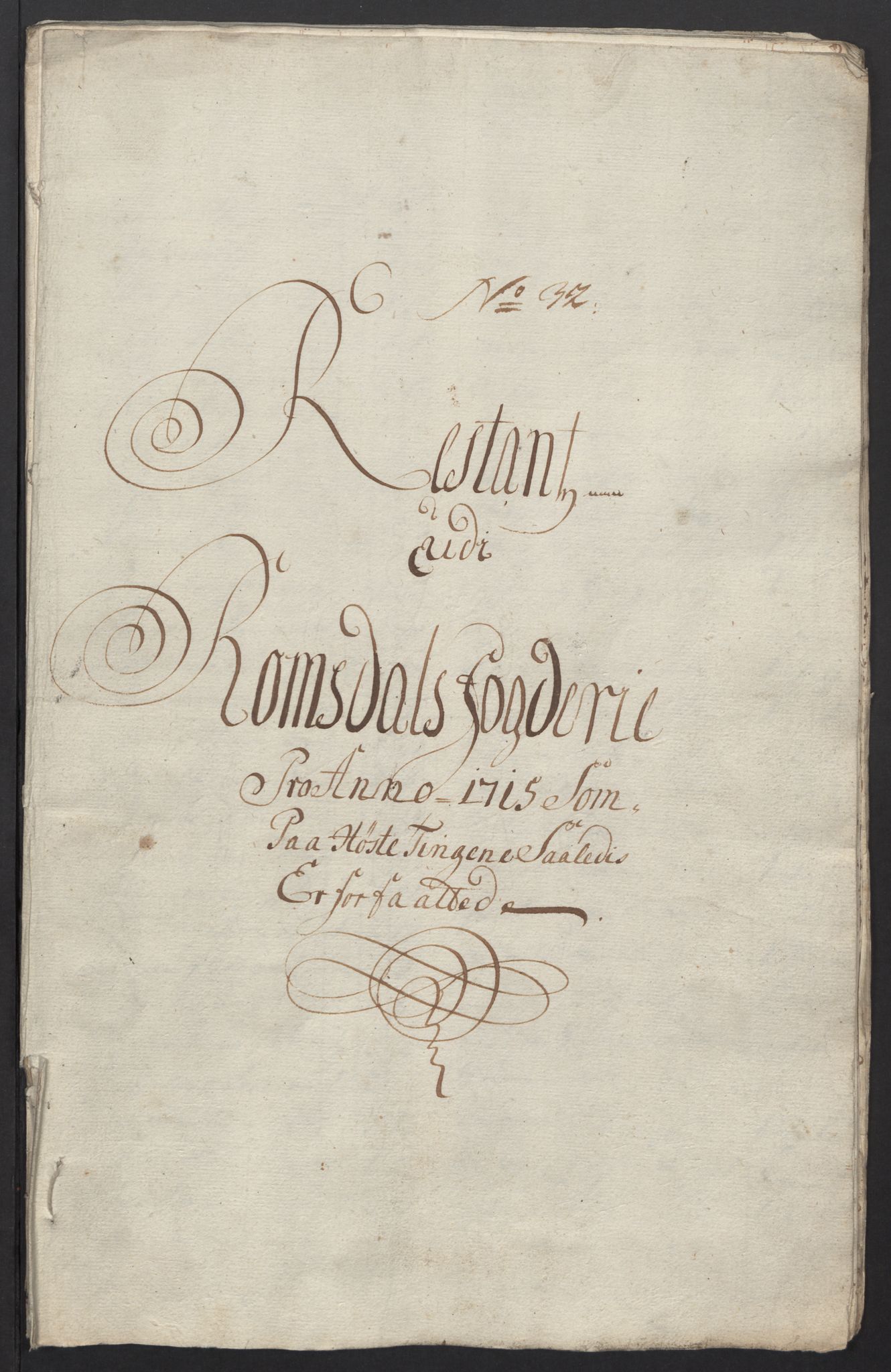 Rentekammeret inntil 1814, Reviderte regnskaper, Fogderegnskap, RA/EA-4092/R55/L3663: Fogderegnskap Romsdal, 1715-1716, p. 232