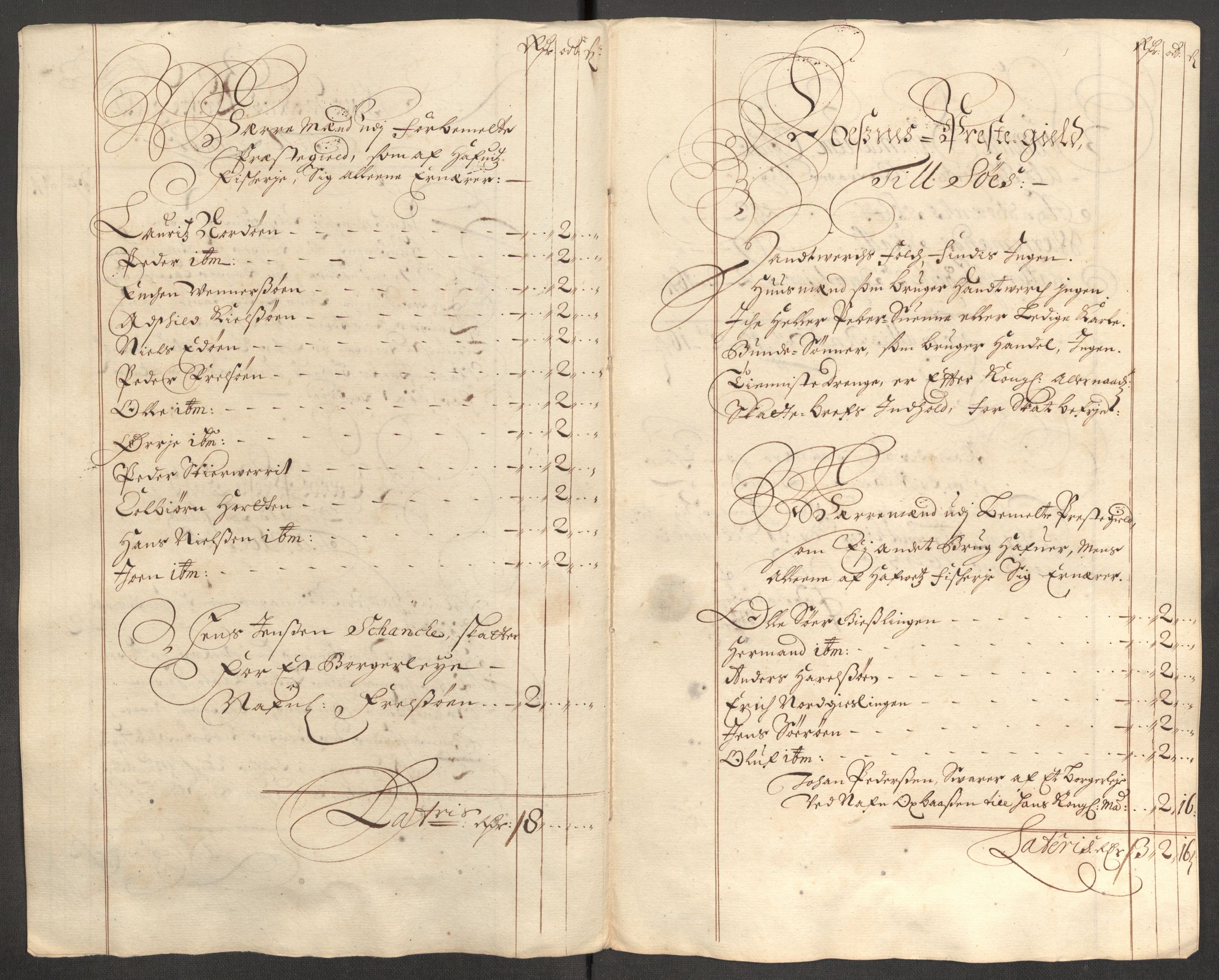 Rentekammeret inntil 1814, Reviderte regnskaper, Fogderegnskap, RA/EA-4092/R64/L4425: Fogderegnskap Namdal, 1696-1698, p. 214