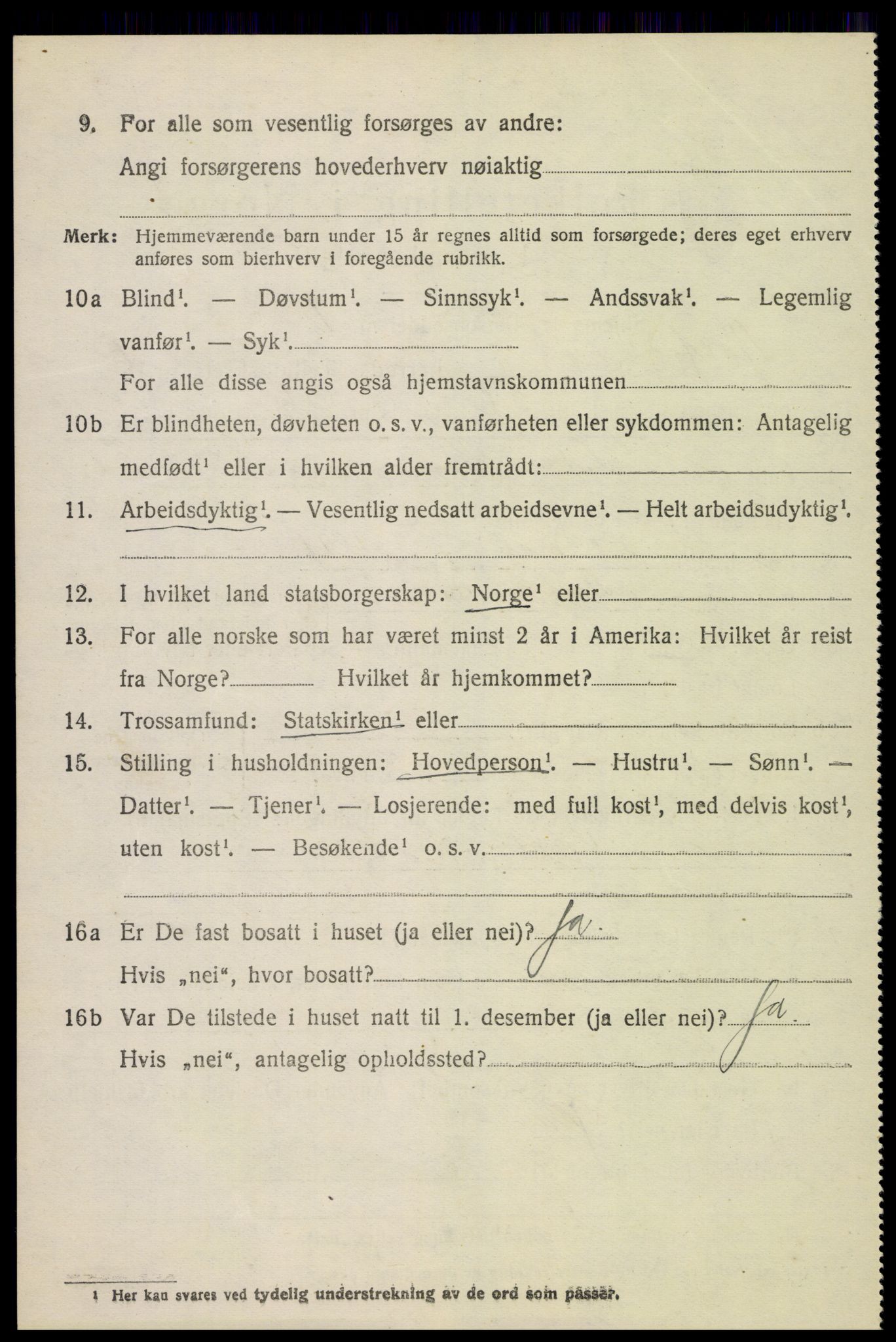 SAH, 1920 census for Nord-Fron, 1920, p. 5963