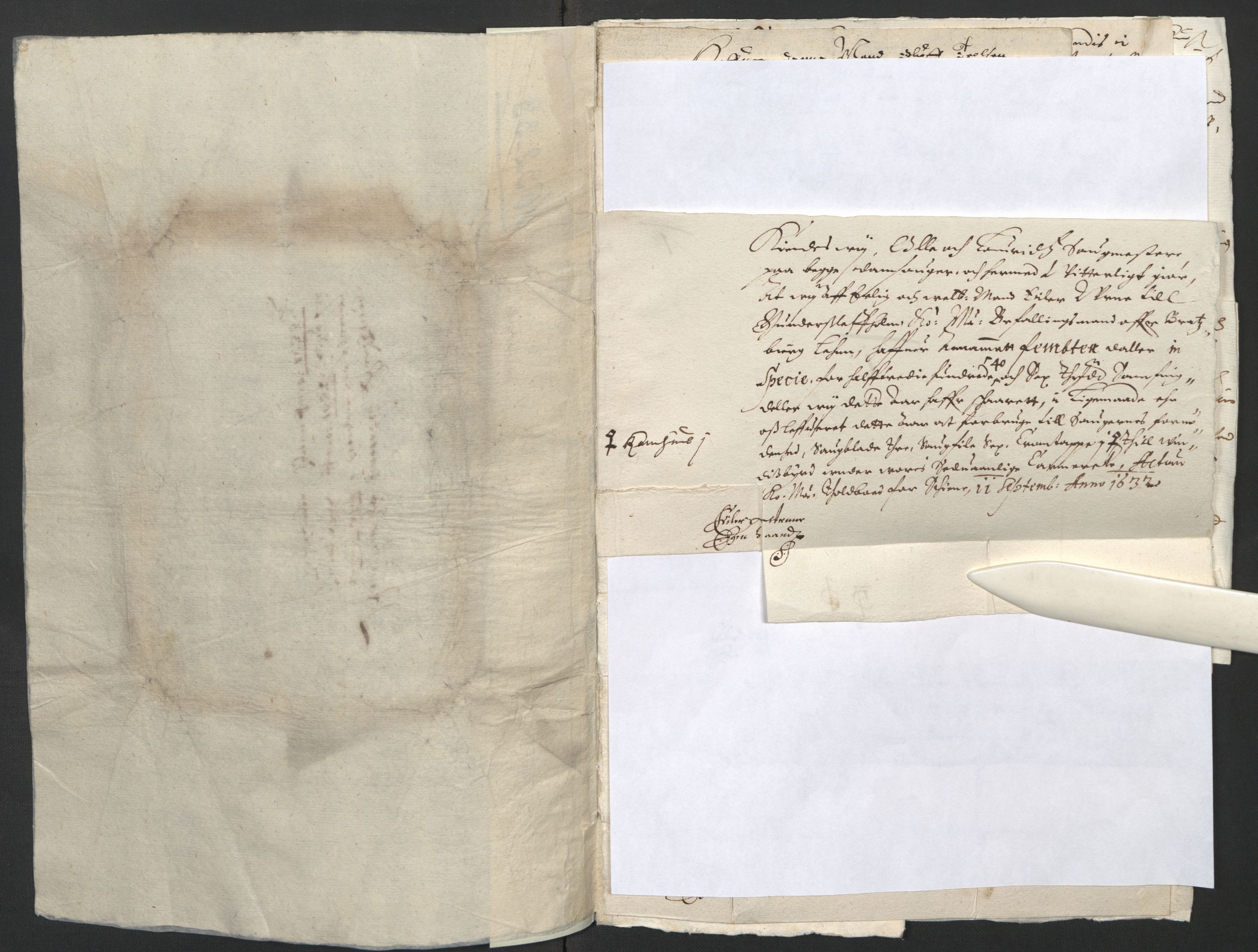 Rentekammeret inntil 1814, Reviderte regnskaper, Lensregnskaper, AV/RA-EA-5023/R/Rb/Rbp/L0016: Bratsberg len, 1632-1634