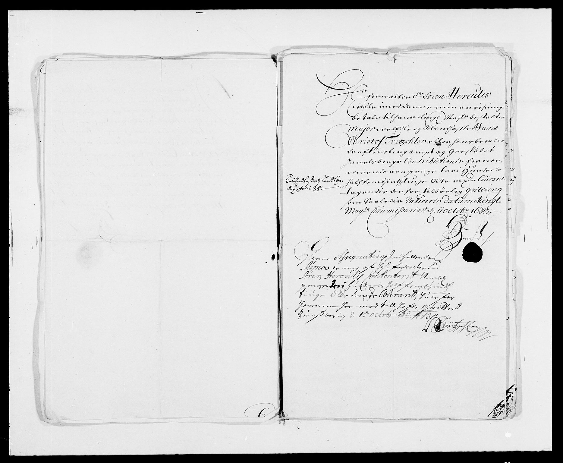 Rentekammeret inntil 1814, Reviderte regnskaper, Fogderegnskap, AV/RA-EA-4092/R32/L1853: Fogderegnskap Jarlsberg grevskap, 1683, p. 176