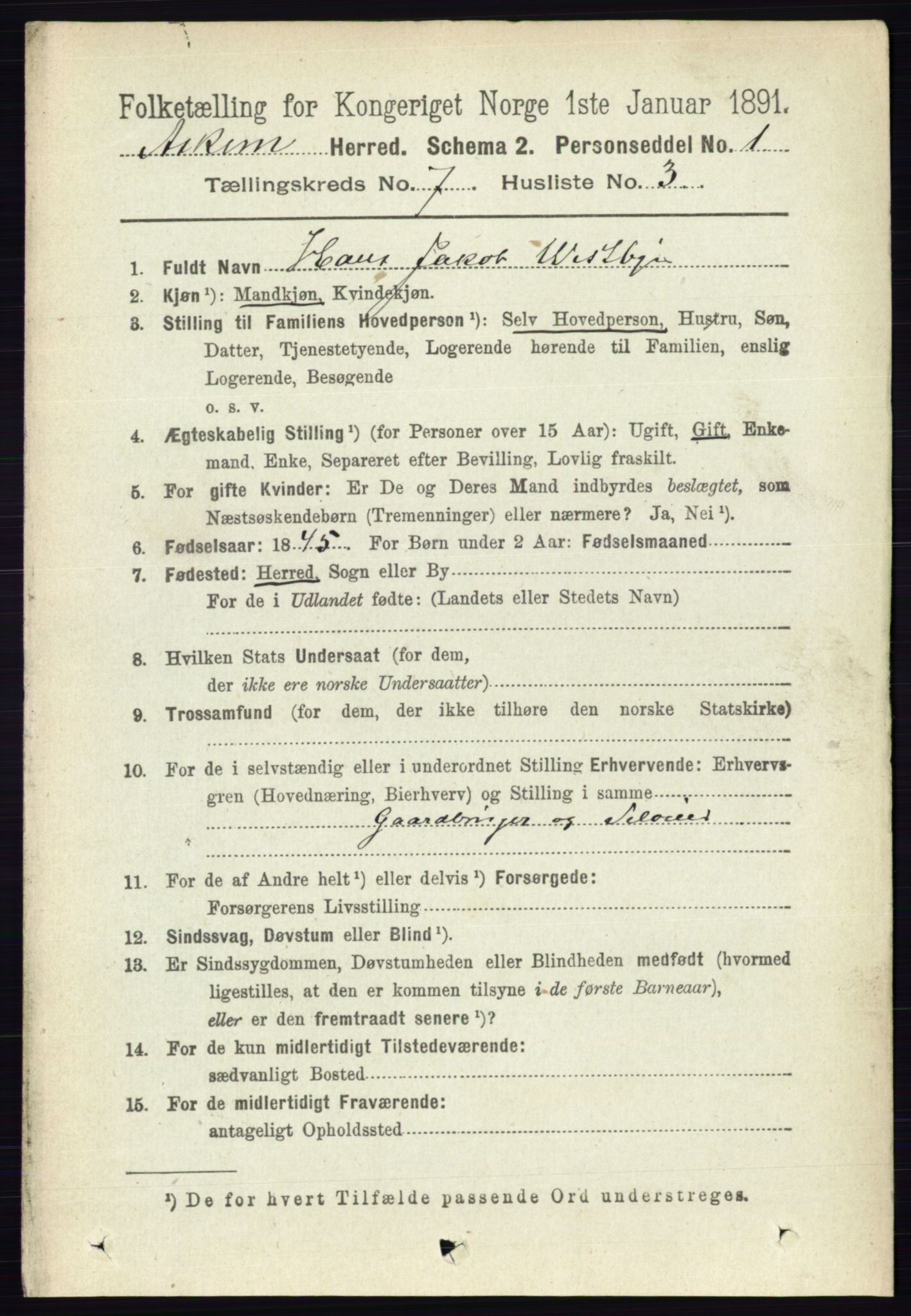 RA, 1891 census for 0124 Askim, 1891, p. 1024