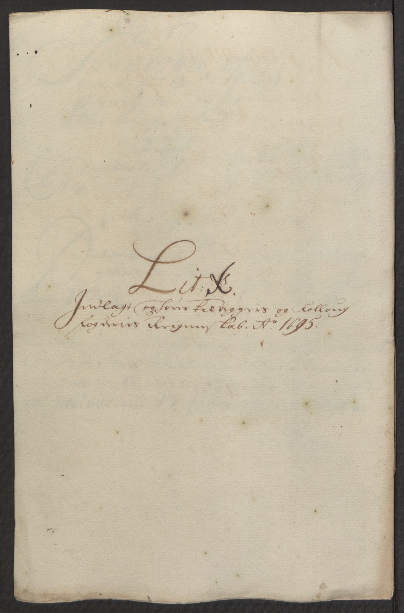 Rentekammeret inntil 1814, Reviderte regnskaper, Fogderegnskap, AV/RA-EA-4092/R10/L0439: Fogderegnskap Aker og Follo, 1695, p. 164