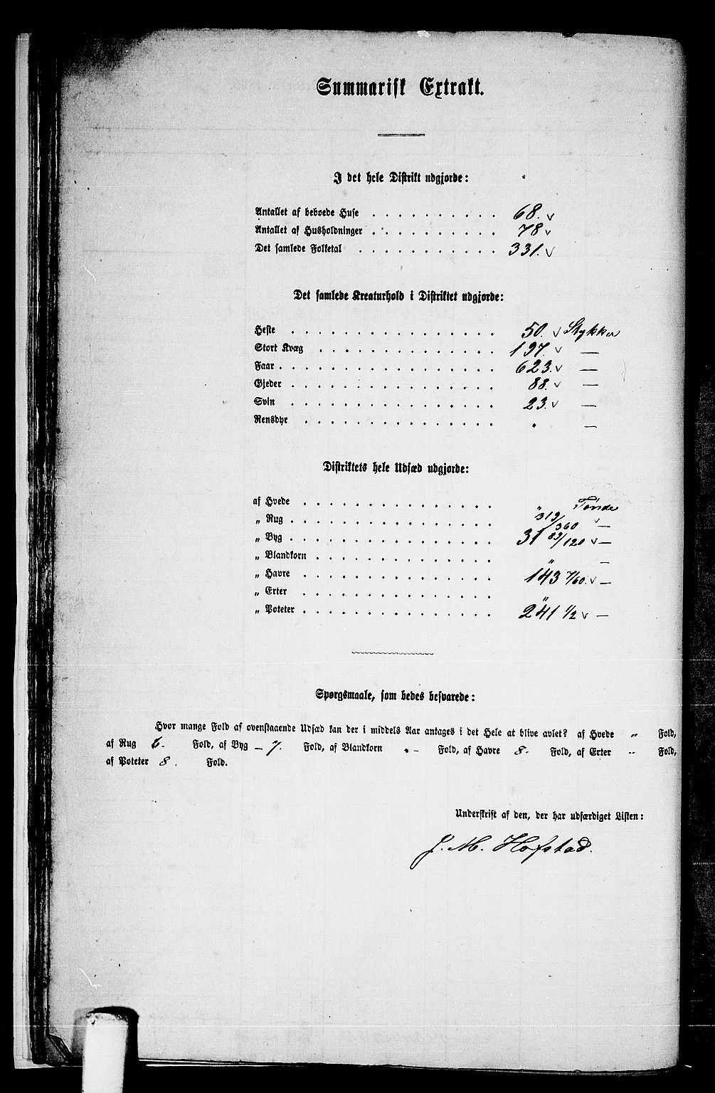 RA, 1865 census for Stod, 1865, p. 24