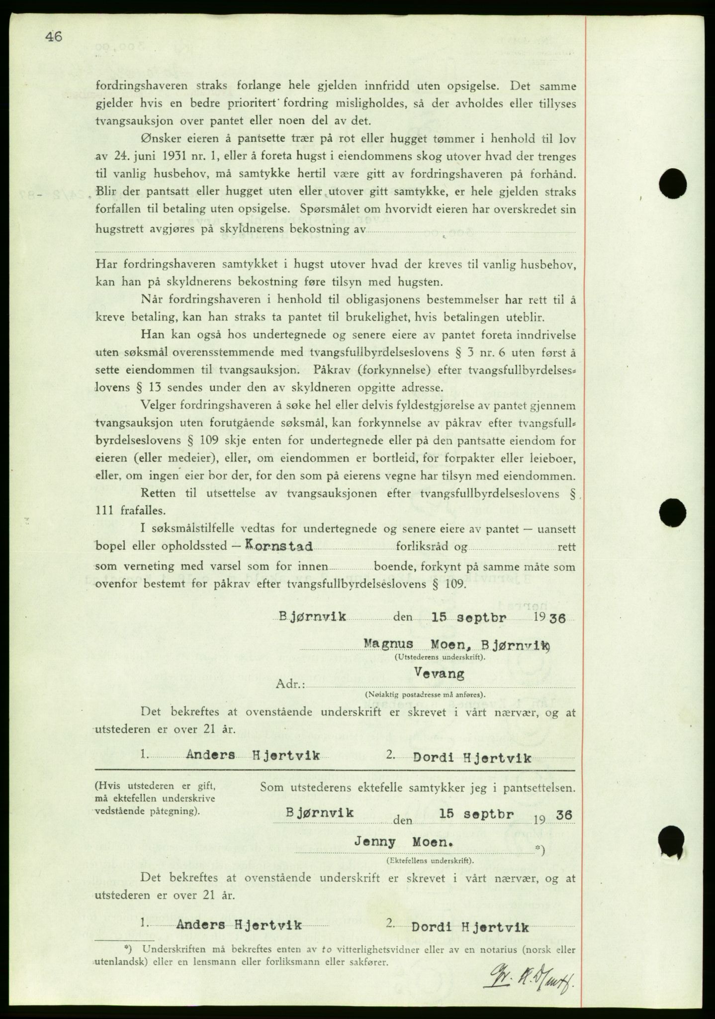 Nordmøre sorenskriveri, AV/SAT-A-4132/1/2/2Ca/L0090: Mortgage book no. B80, 1936-1937, Diary no: : 2090/1936