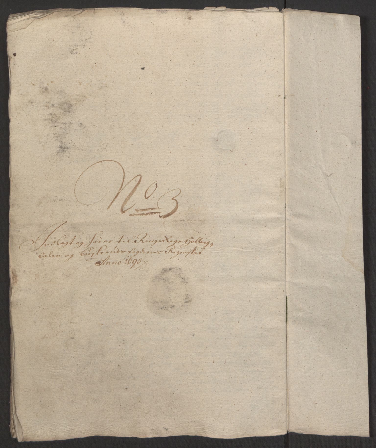 Rentekammeret inntil 1814, Reviderte regnskaper, Fogderegnskap, AV/RA-EA-4092/R22/L1452: Fogderegnskap Ringerike, Hallingdal og Buskerud, 1695, p. 340