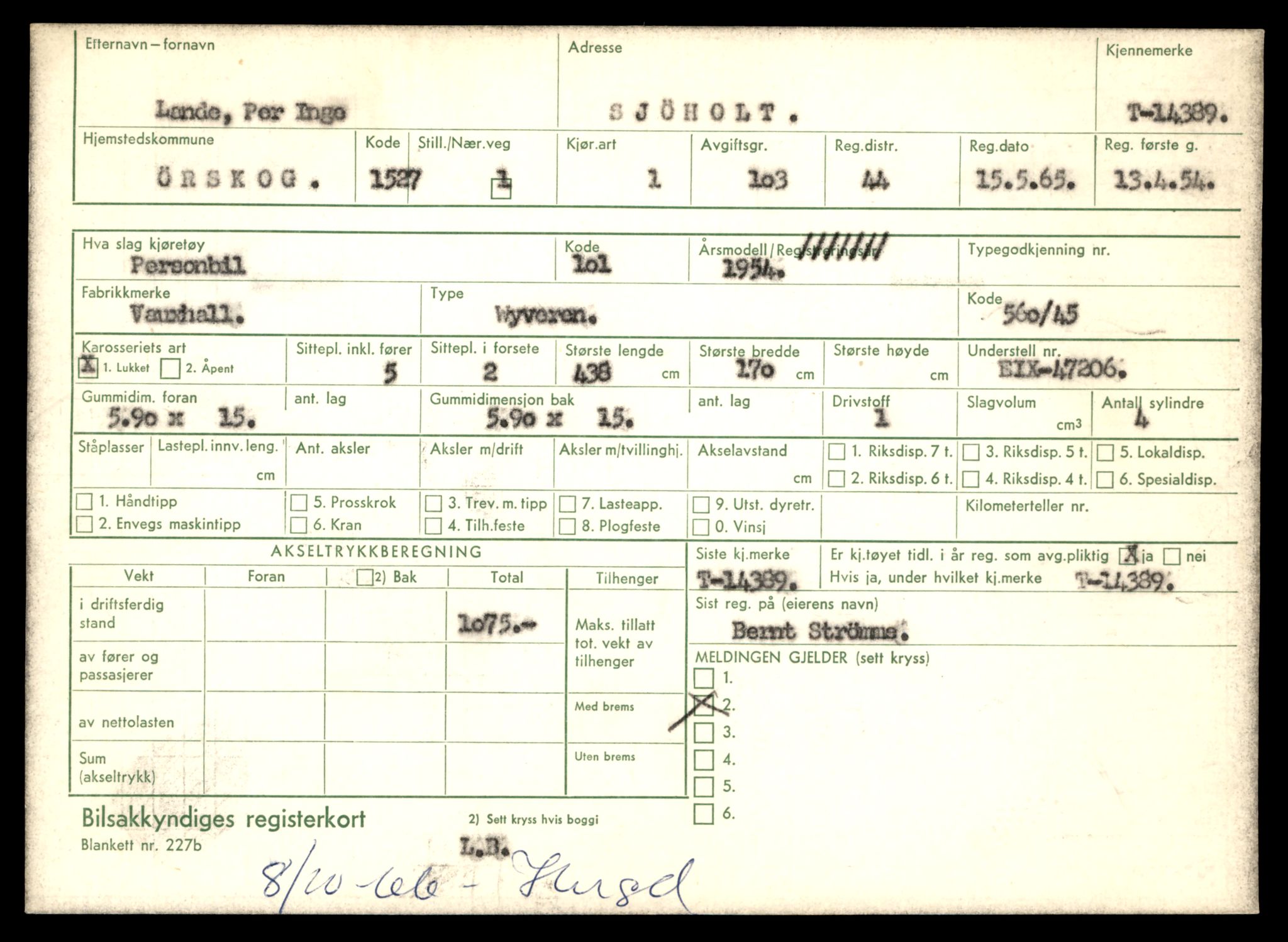 Møre og Romsdal vegkontor - Ålesund trafikkstasjon, AV/SAT-A-4099/F/Fe/L0045: Registreringskort for kjøretøy T 14320 - T 14444, 1927-1998, p. 1793