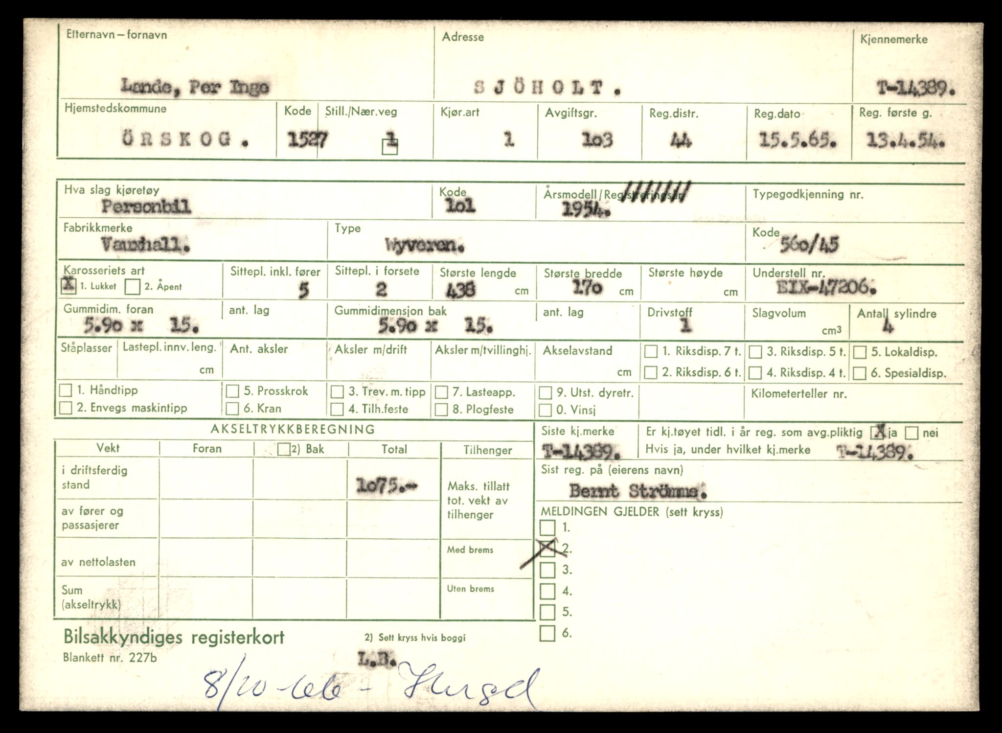 Møre og Romsdal vegkontor - Ålesund trafikkstasjon, SAT/A-4099/F/Fe/L0045: Registreringskort for kjøretøy T 14320 - T 14444, 1927-1998, p. 1793