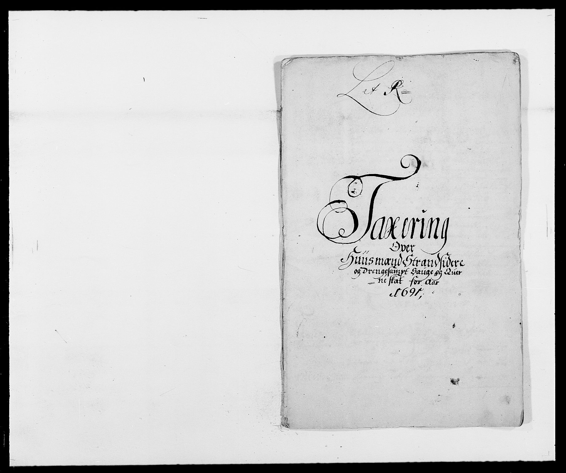 Rentekammeret inntil 1814, Reviderte regnskaper, Fogderegnskap, AV/RA-EA-4092/R42/L2543: Mandal fogderi, 1688-1691, p. 255