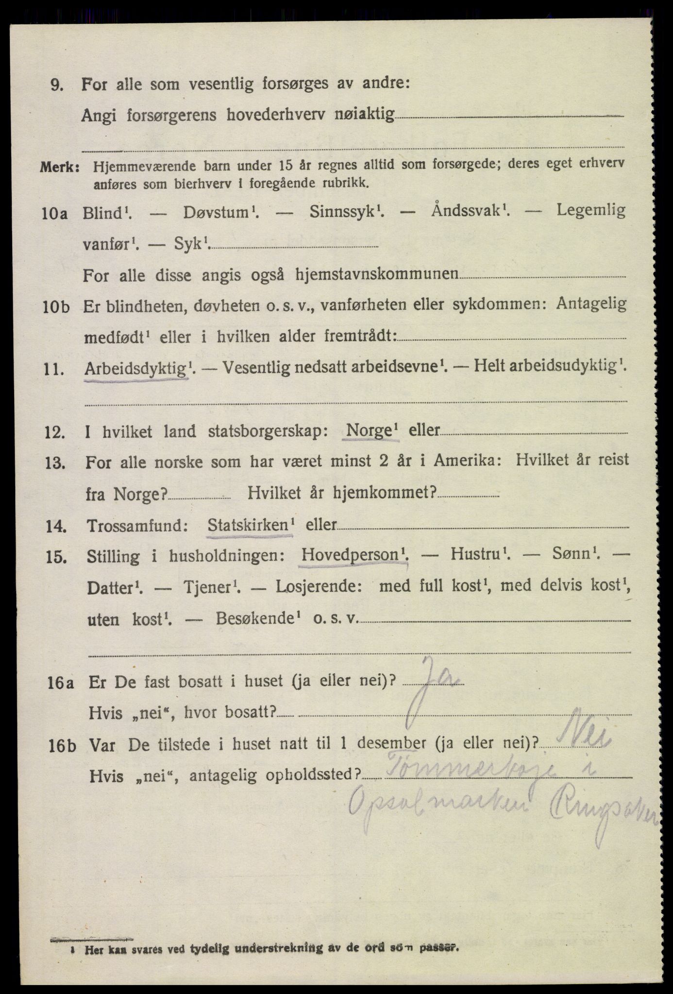 SAH, 1920 census for Ringsaker, 1920, p. 27859