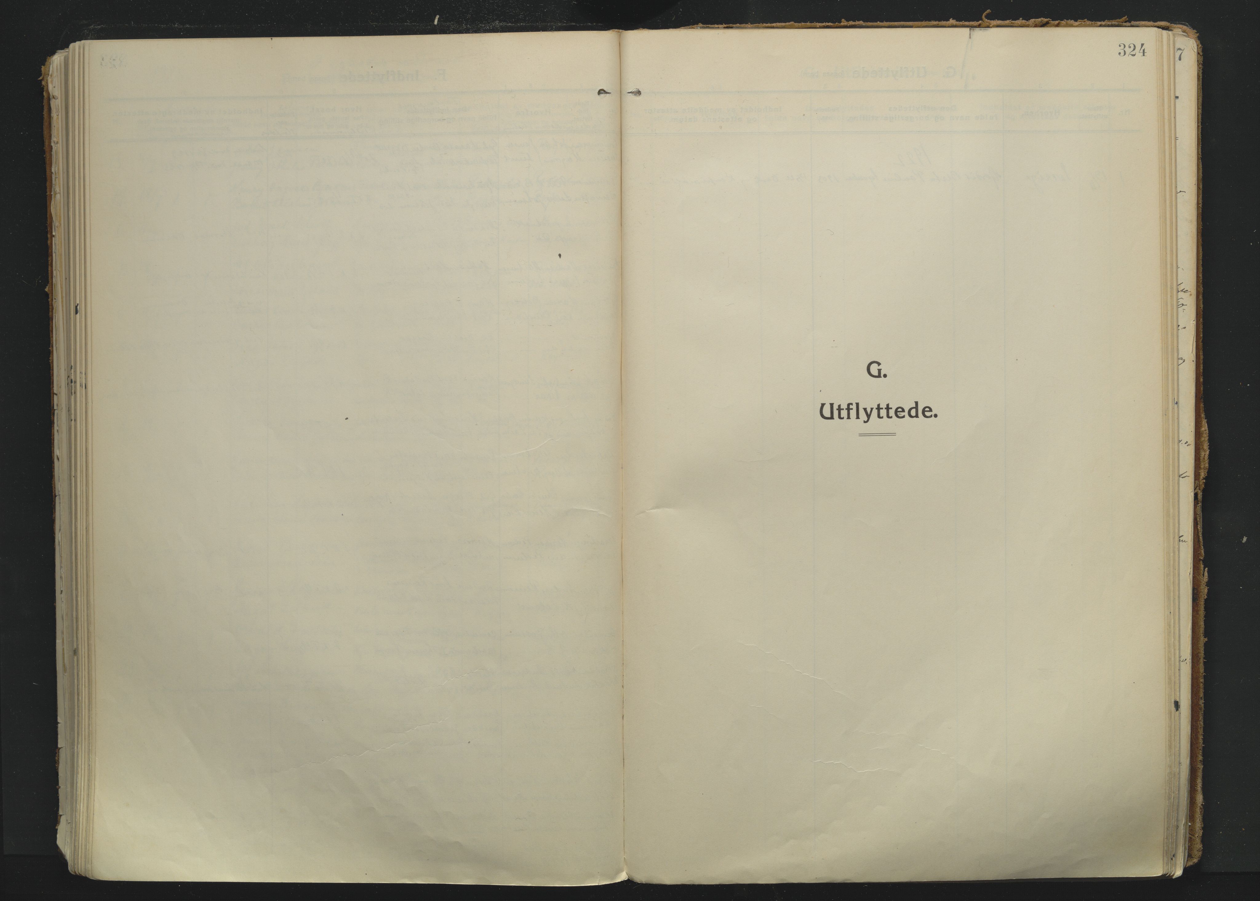 Røyken kirkebøker, AV/SAKO-A-241/F/Fa/L0010: Parish register (official) no. 10, 1912-1927, p. 324
