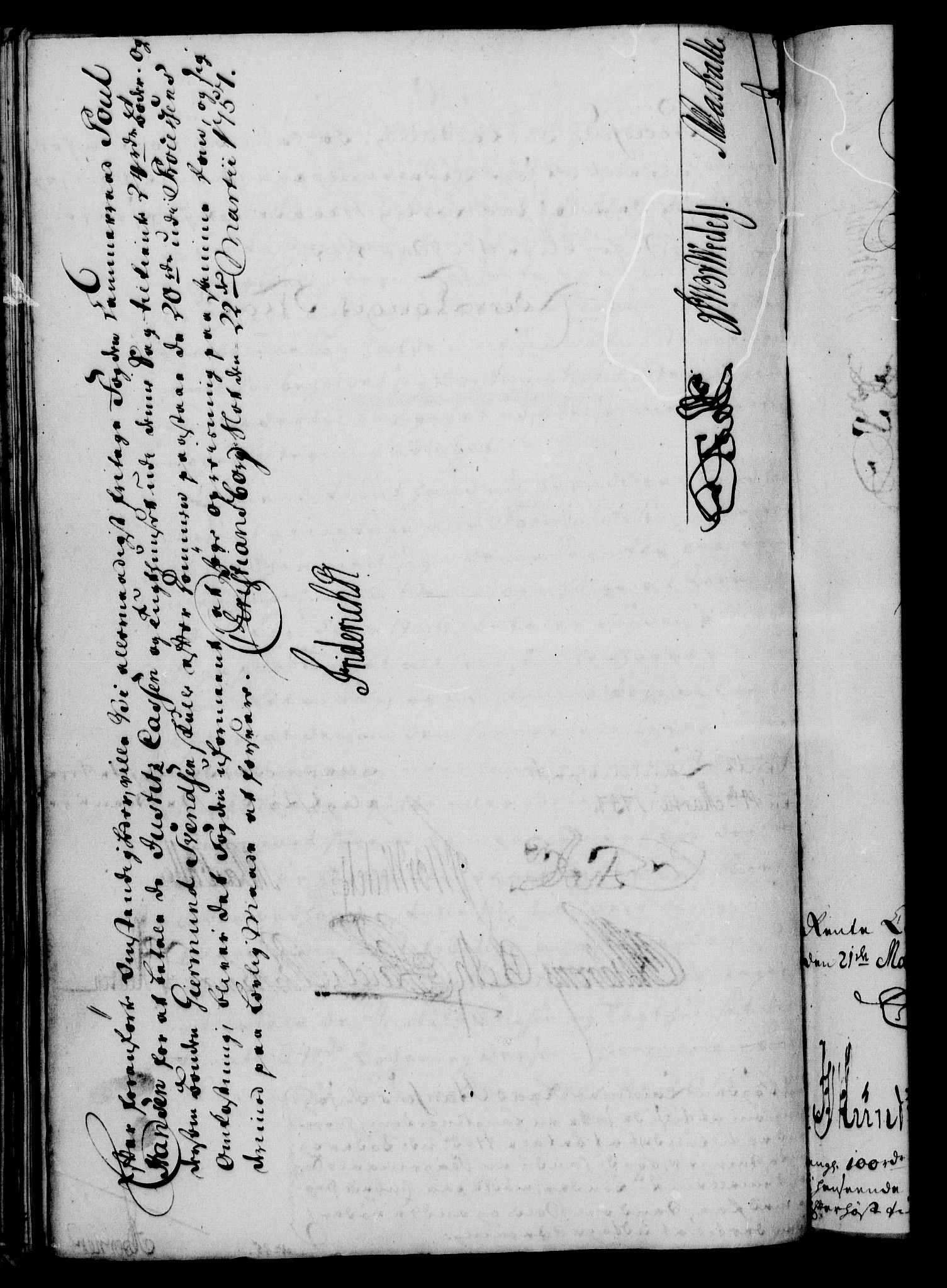 Rentekammeret, Kammerkanselliet, RA/EA-3111/G/Gf/Gfa/L0039: Norsk relasjons- og resolusjonsprotokoll (merket RK 52.39), 1757, p. 201
