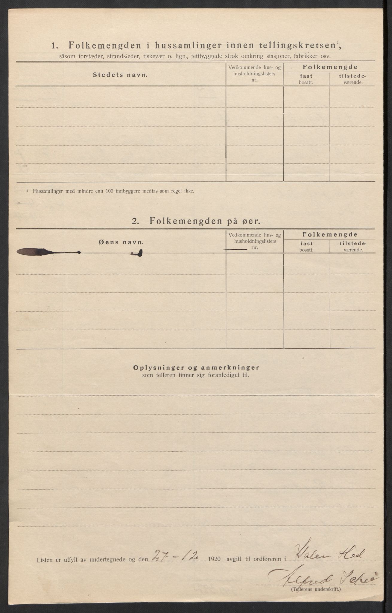 SAH, 1920 census for Våler (Hedmark), 1920, p. 12