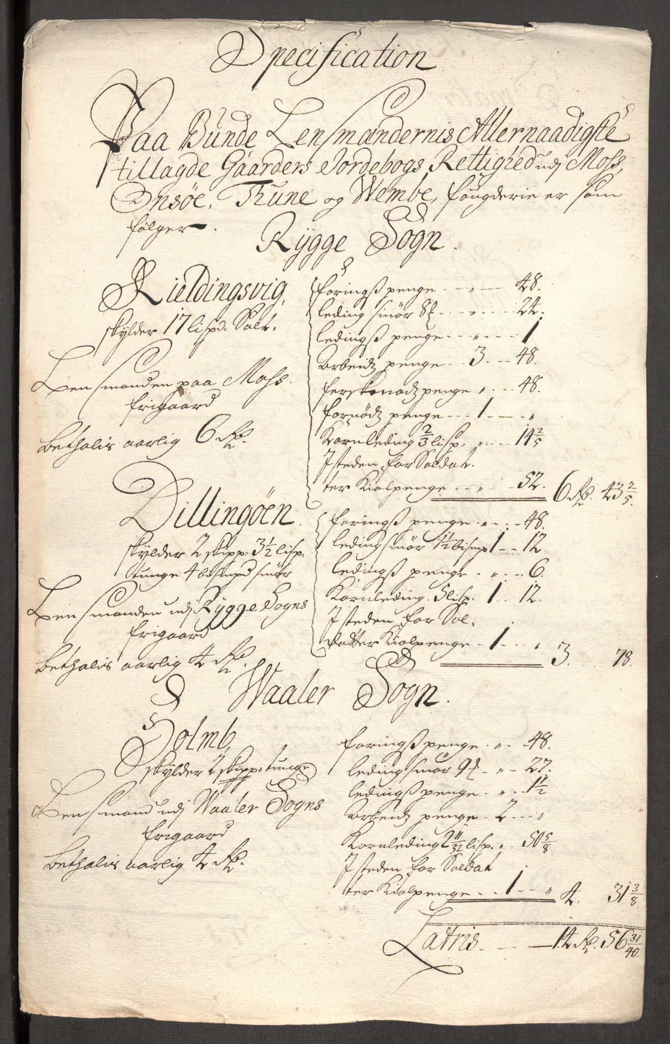 Rentekammeret inntil 1814, Reviderte regnskaper, Fogderegnskap, RA/EA-4092/R04/L0137: Fogderegnskap Moss, Onsøy, Tune, Veme og Åbygge, 1712, p. 193