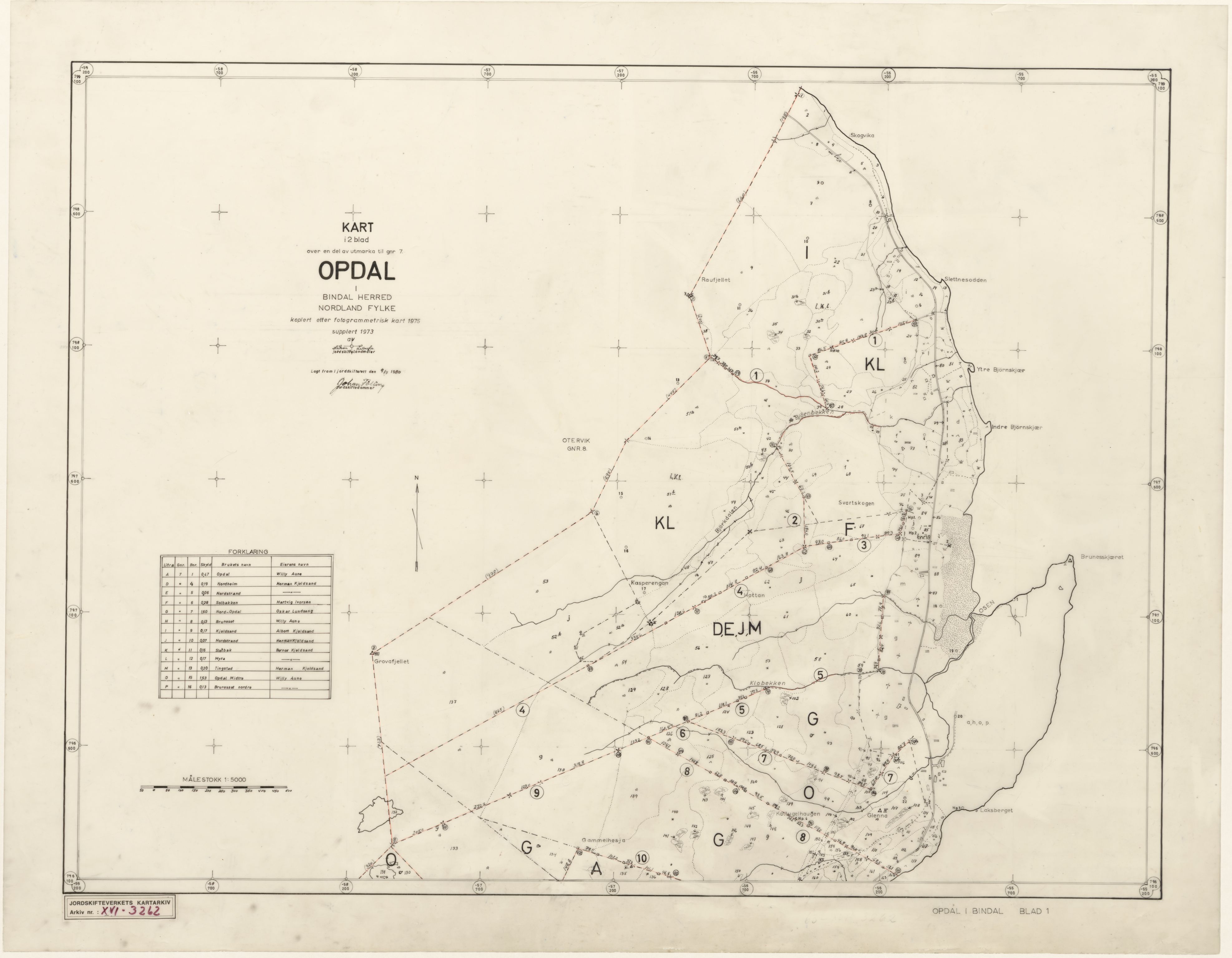 Jordskifteverkets kartarkiv, RA/S-3929/T, 1859-1988, p. 4260