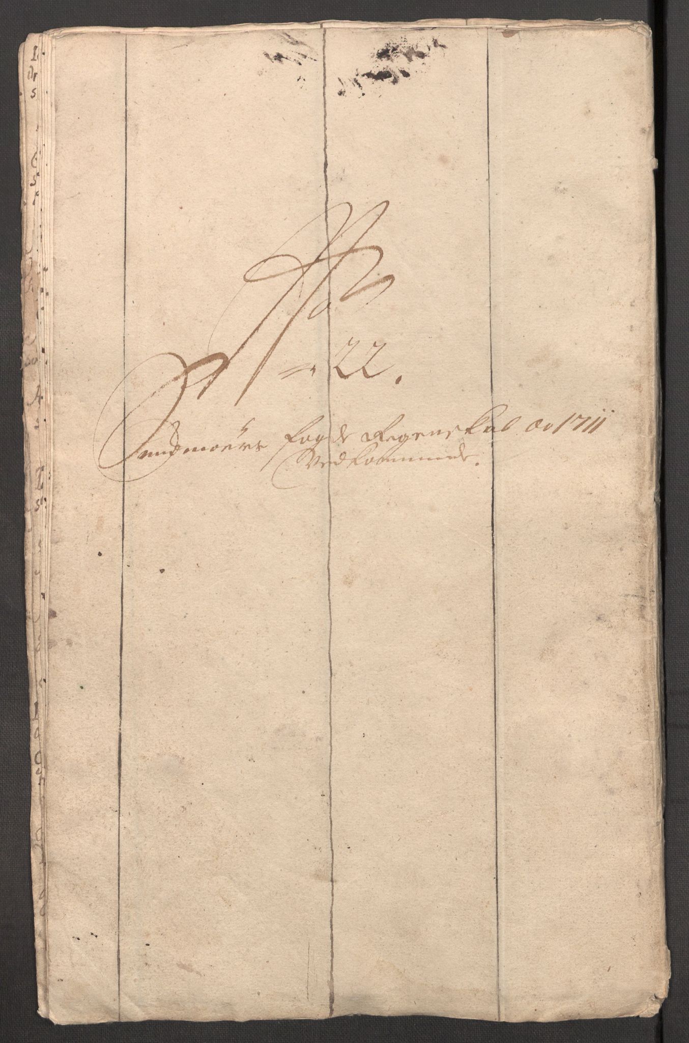 Rentekammeret inntil 1814, Reviderte regnskaper, Fogderegnskap, AV/RA-EA-4092/R54/L3564: Fogderegnskap Sunnmøre, 1711, p. 371