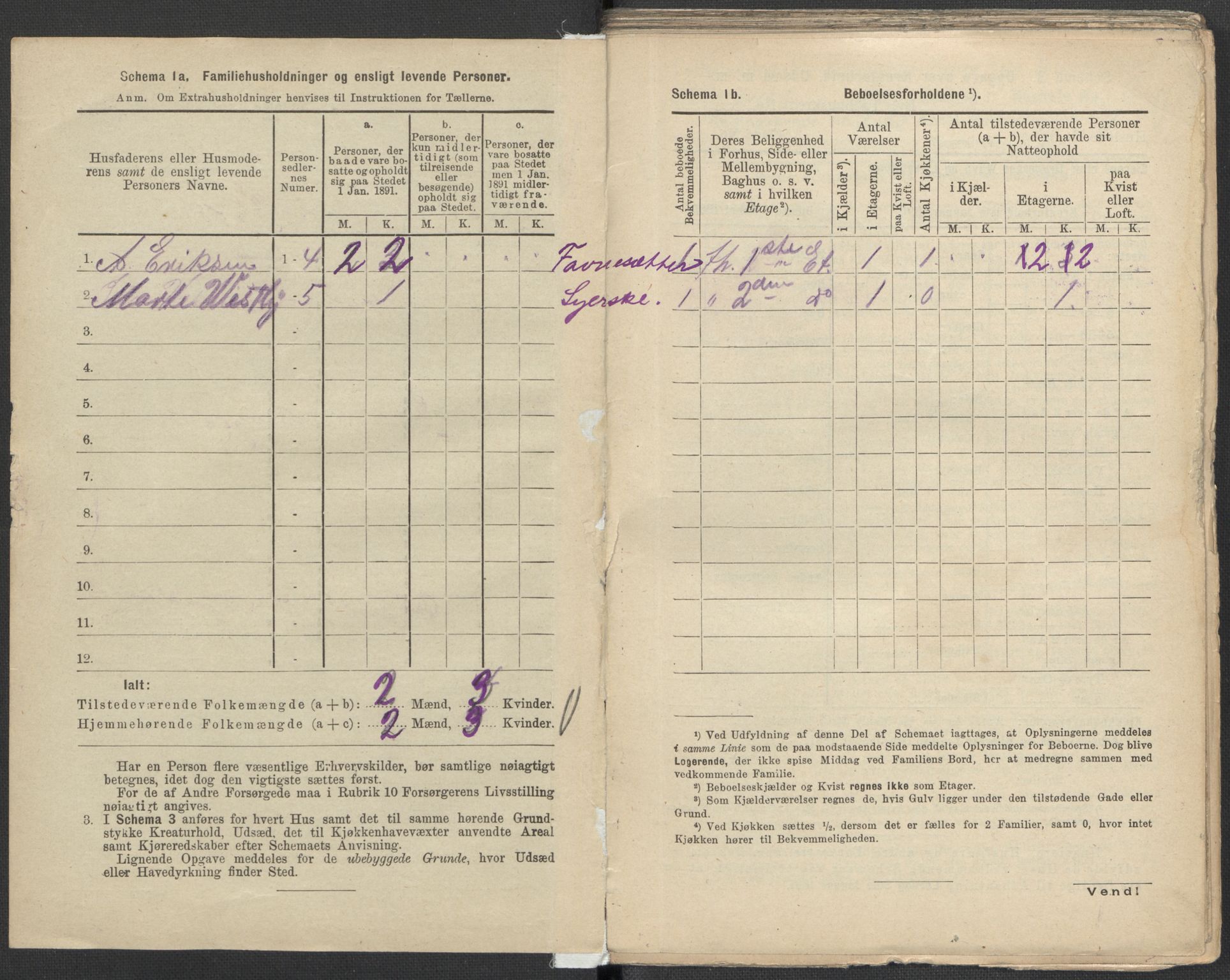 RA, 1891 Census for 1301 Bergen, 1891, p. 3152