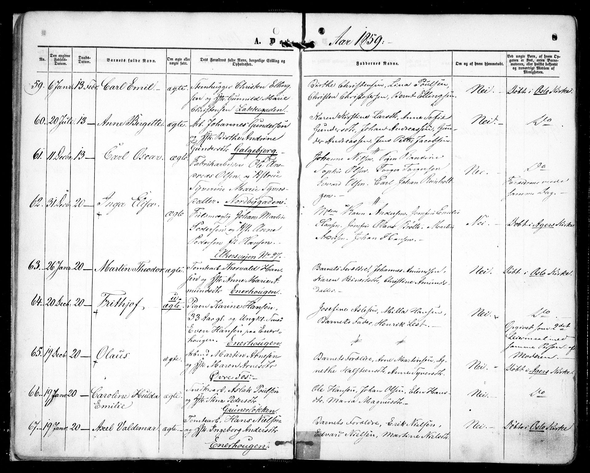 Grønland prestekontor Kirkebøker, AV/SAO-A-10848/F/Fa/L0001: Parish register (official) no. 1, 1859-1861, p. 8